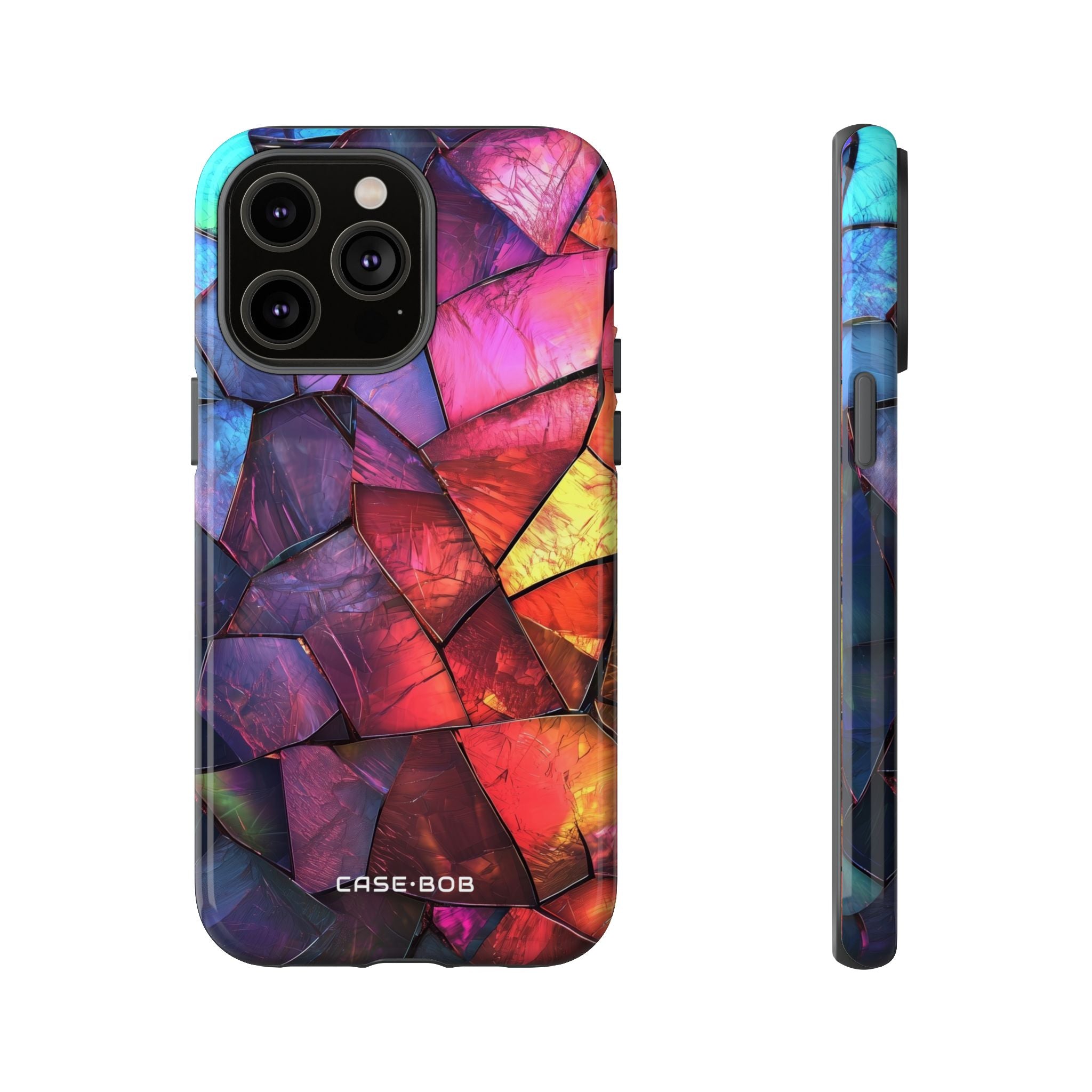 Cracked Prism iPhone 14 Pro Max Case - Tough