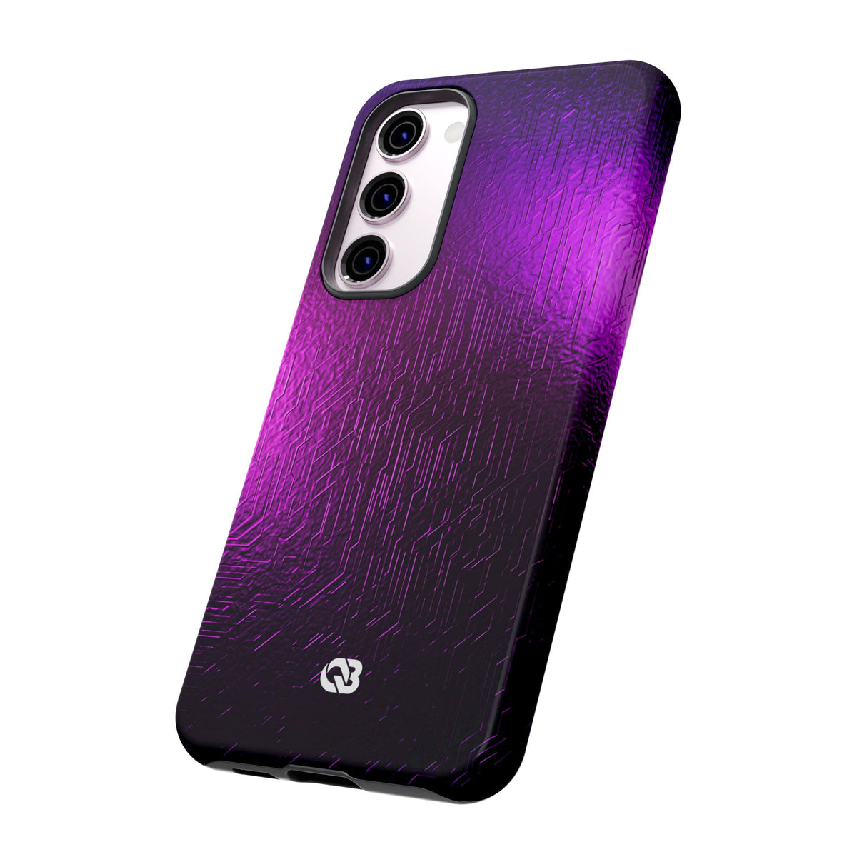 Violet Cyber Circuit · Tough Phone Case for Samsung · Purple