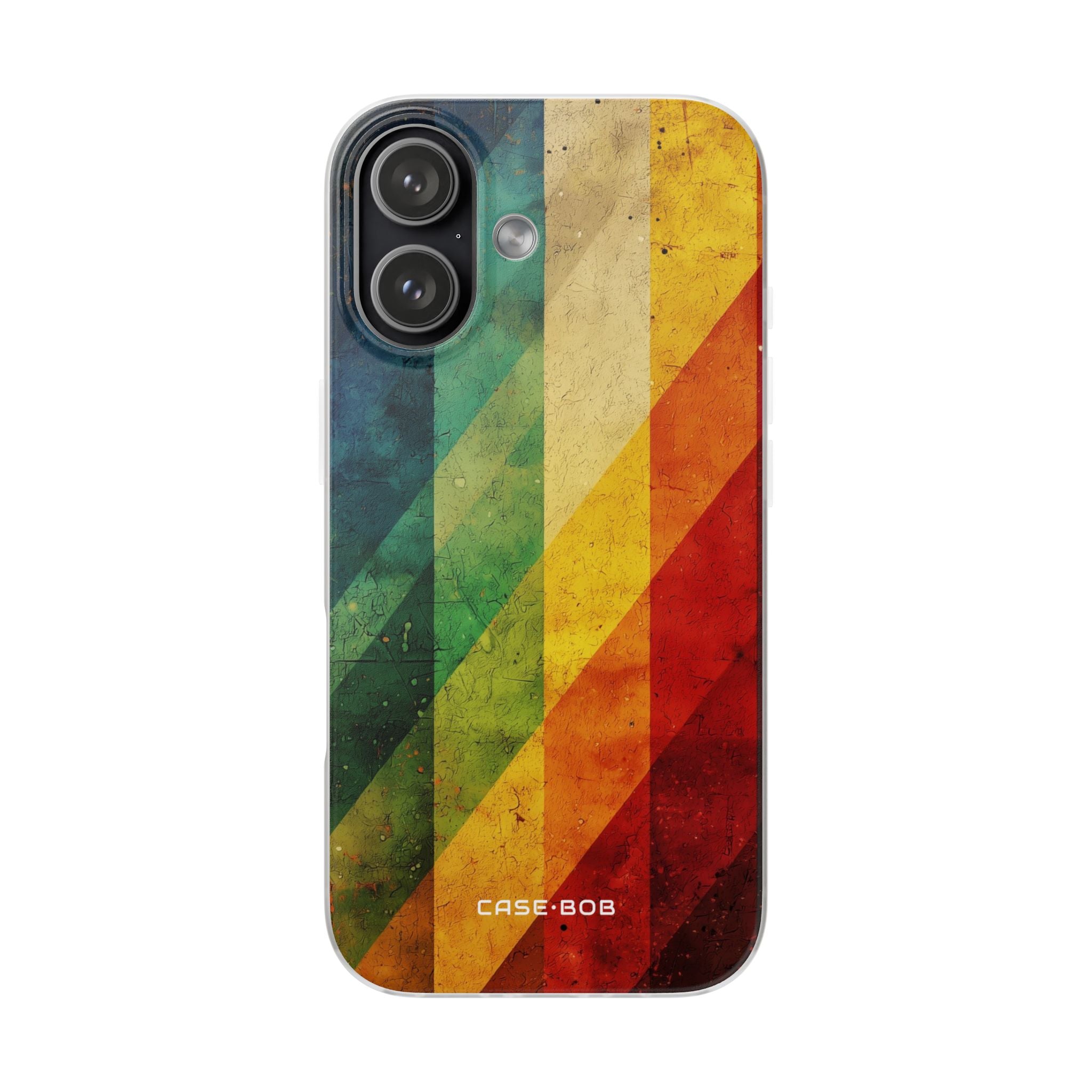 Diagonal Spectrum iPhone 17 Case - Soft - CASE•BOB