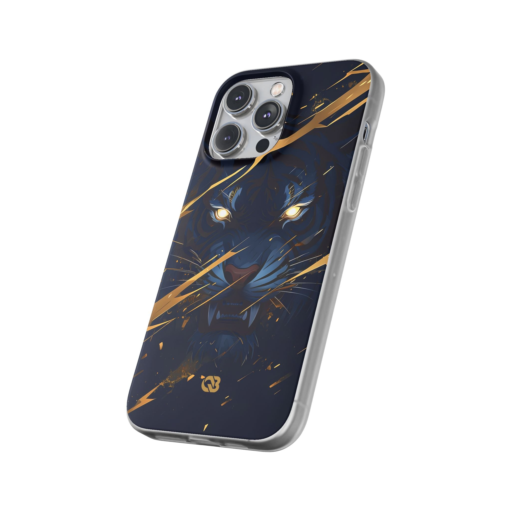 Obsidian Gold Predator · Soft Coque de téléphone pour iPhone