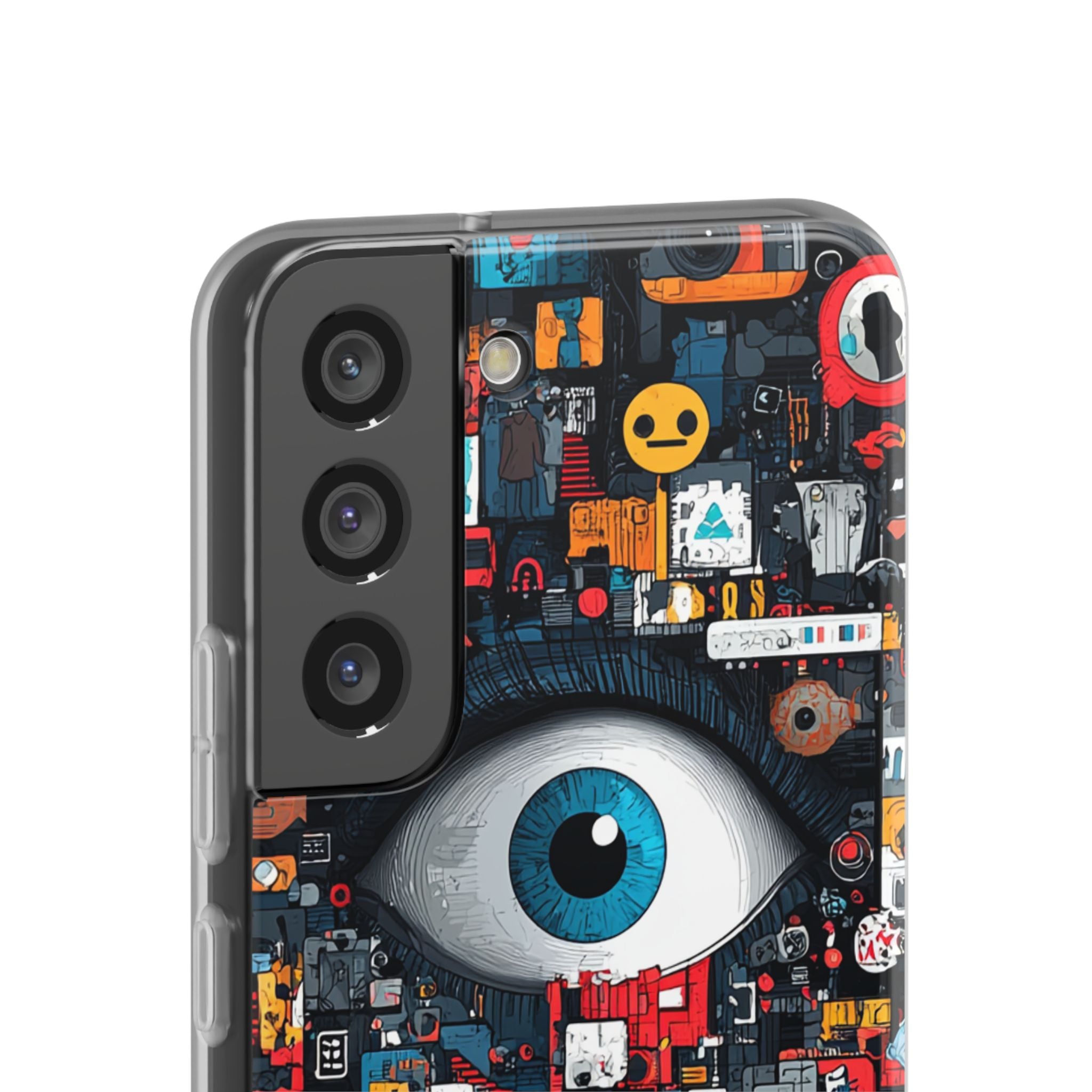 Digitaalinen silmä sininen Samsung S22 - Soft