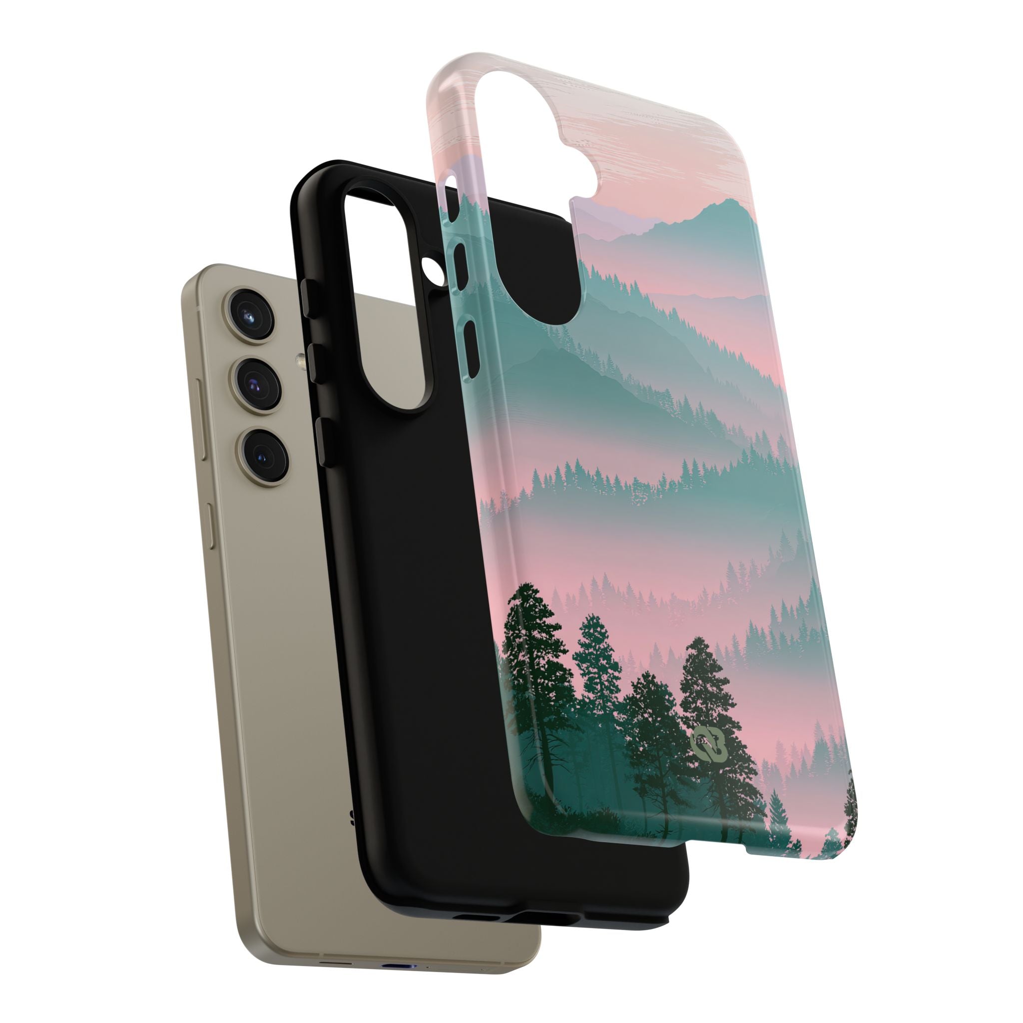 Teal Tough Phone Case for Samsung - Alpine Mist Teal