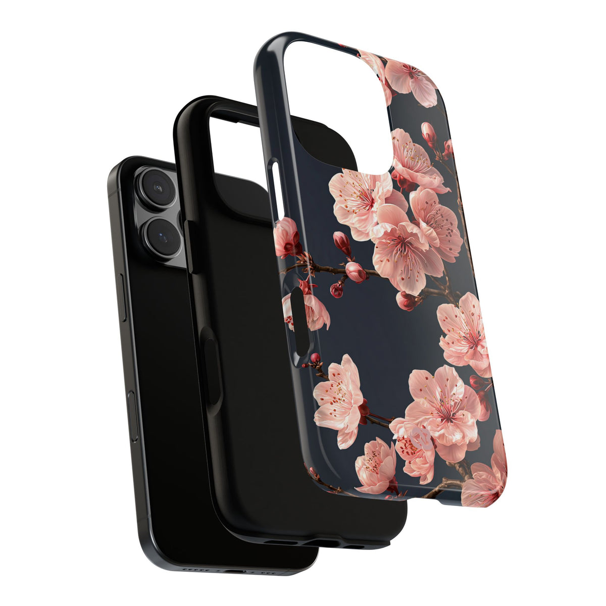 Midnight Sakura Bloom · Tough Phone Case for iPhone · Pink