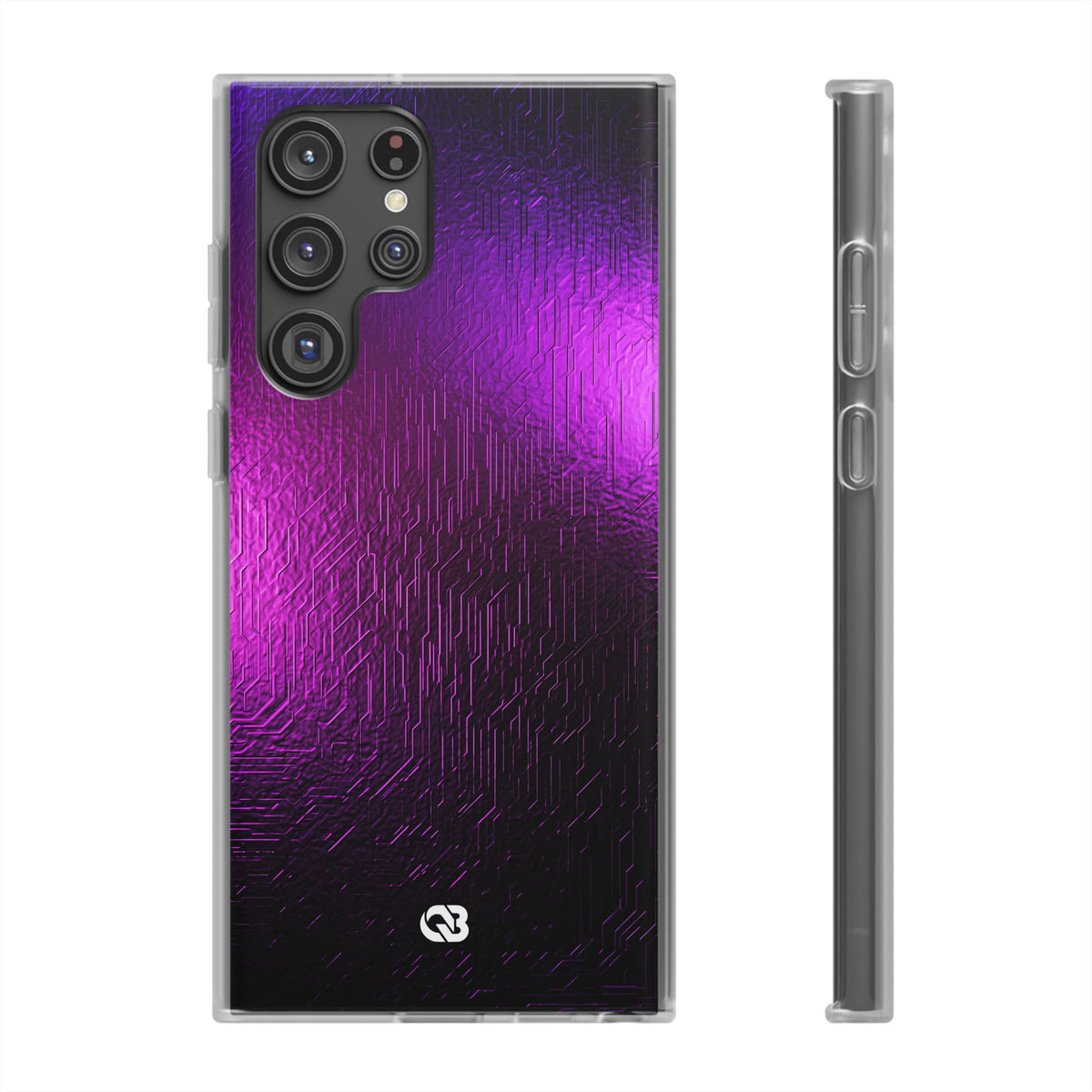 Violet Cyber Circuit · Lite Phone Case for Samsung · Purple