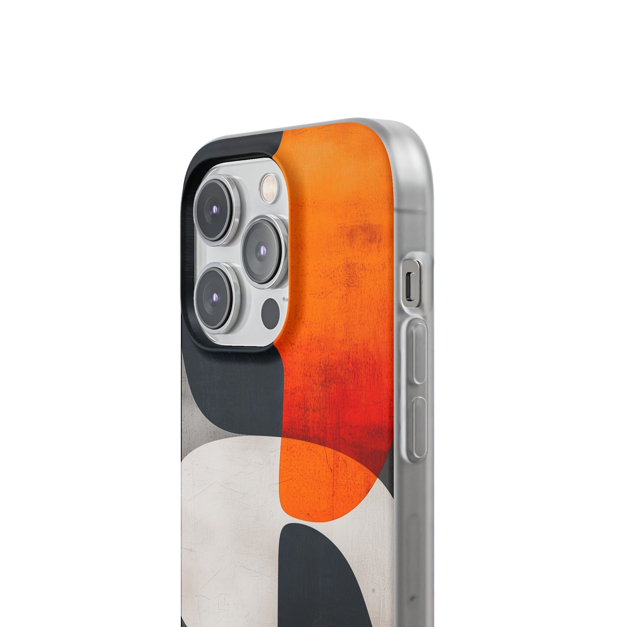 Burnt Amber Flow · Soft Phone Case for iPhone