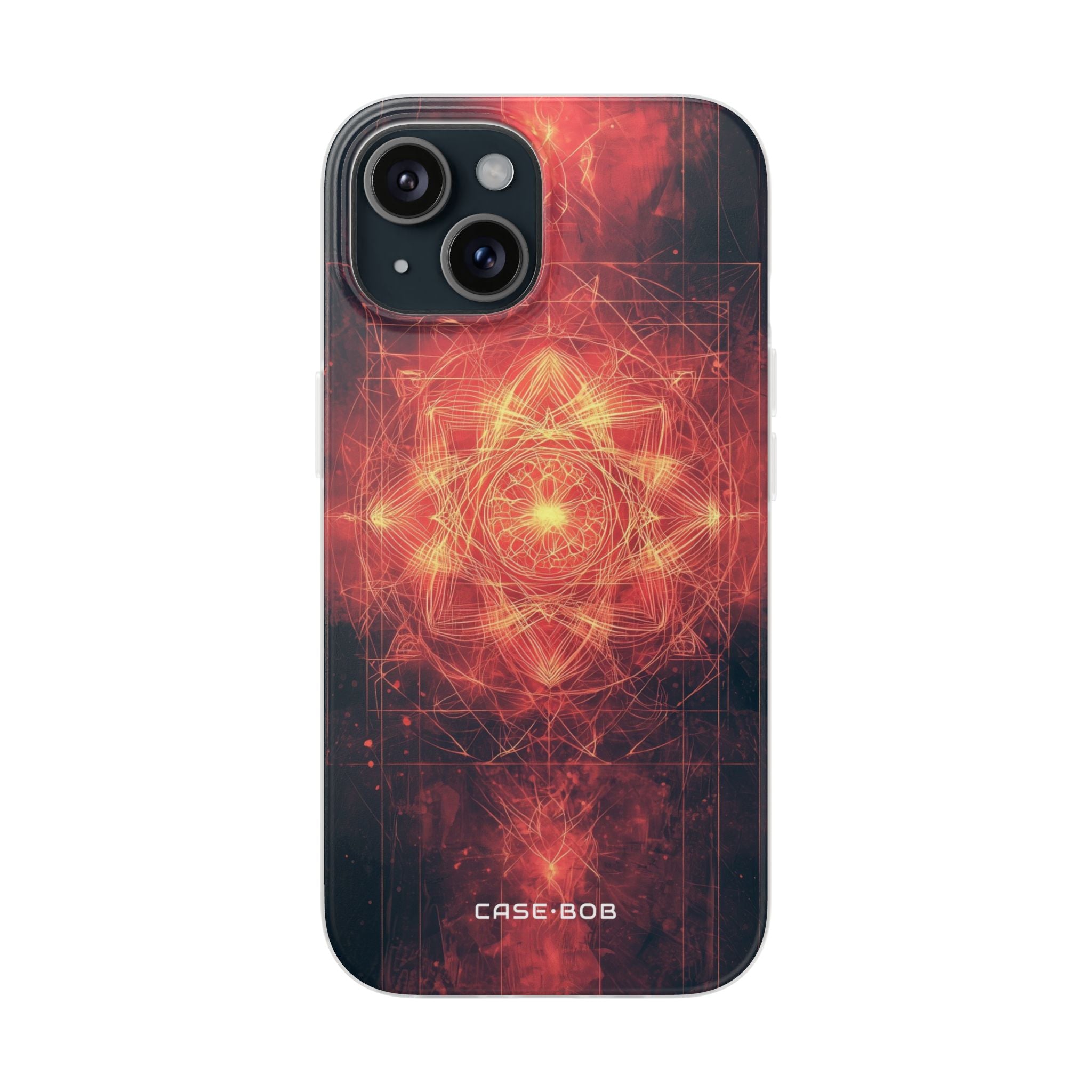 Radiant Mandala iPhone 15 Case - Soft