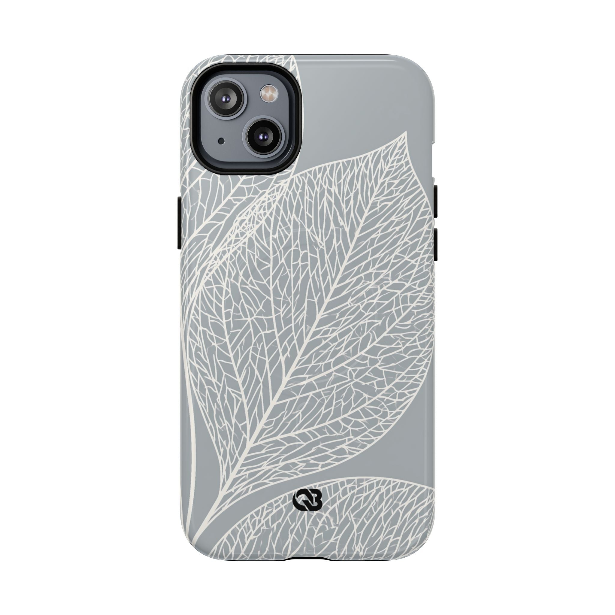 Grey Tough 2.0 Magsafe Phone Case for iPhone - Frosted Ash Veins
