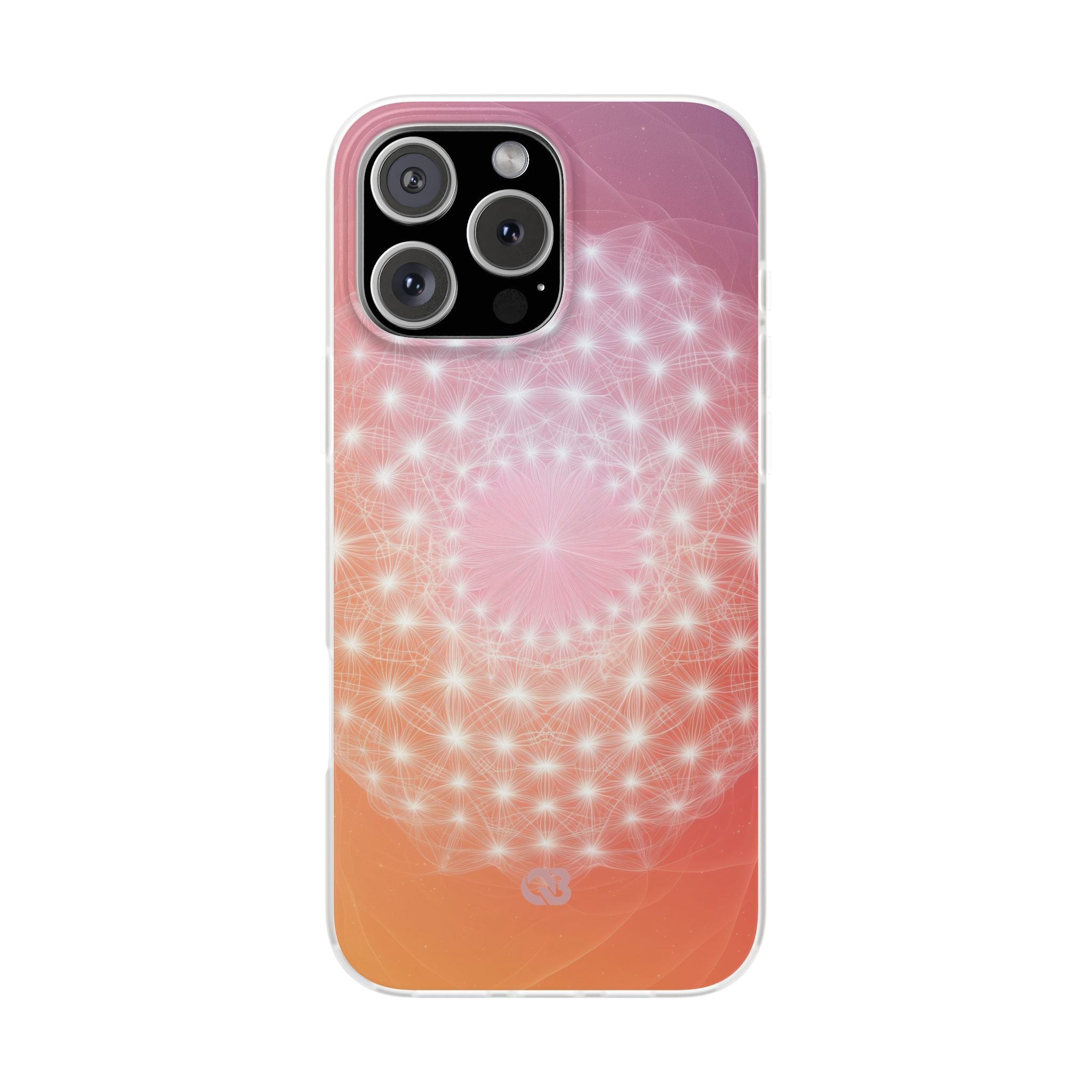 Radiant Stardust Mandala · Soft Phone Case for iPhone