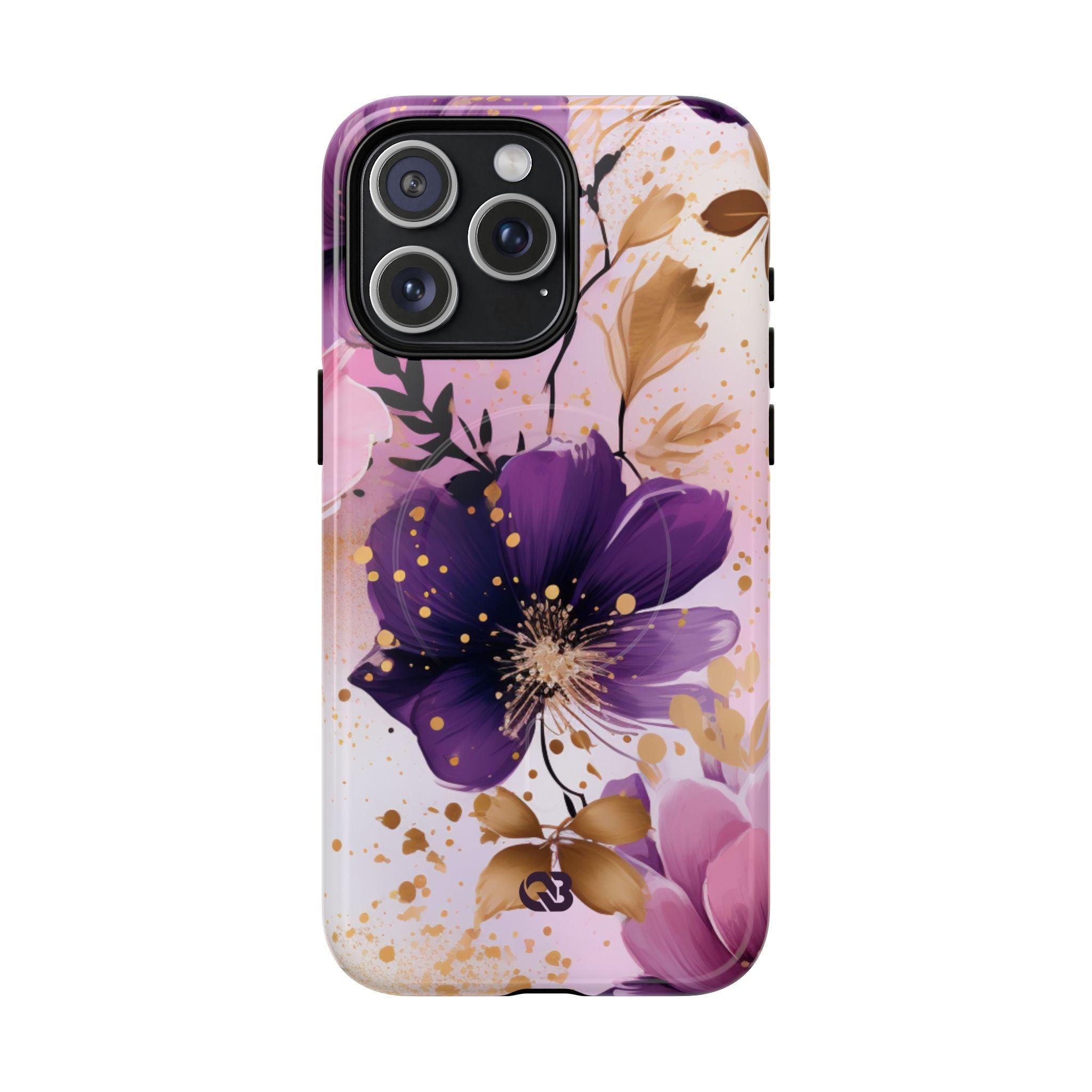 Gilded Violet Bloom · Tough+ Phone Case for iPhone · Magsafe