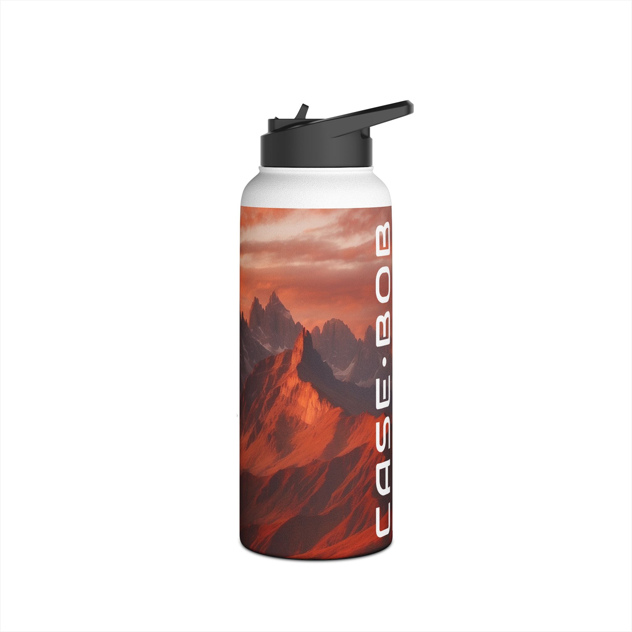 Sunset Peaks - Stainless Steel Water Bottle