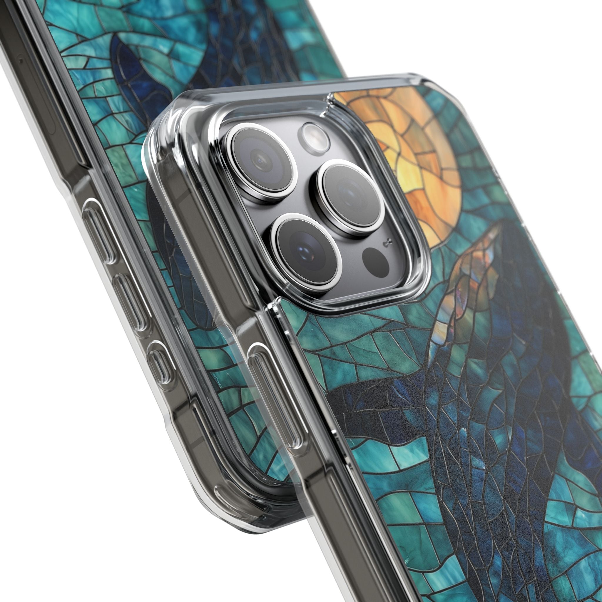 Taivaallinen Valas iPhone 15 Pro Max - Impact suojakotelo