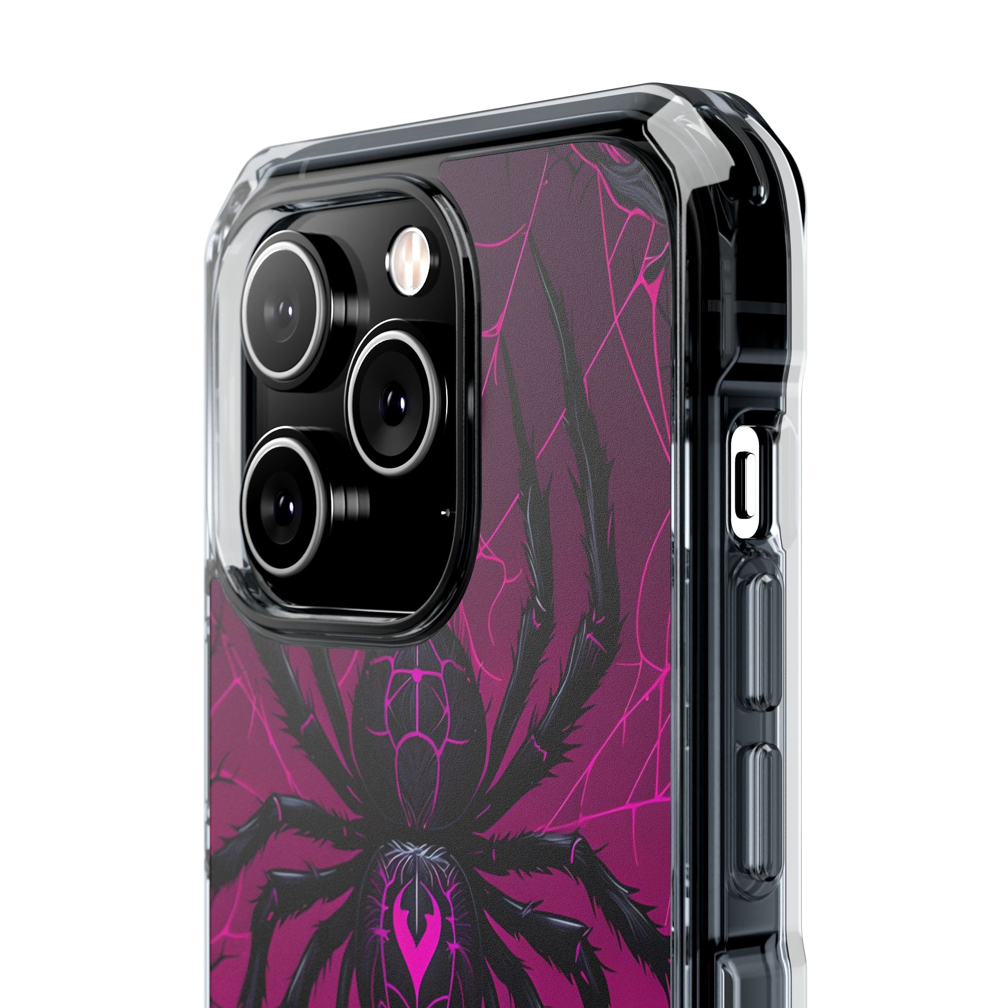 Obsidian Neon Widow · Impact Handyhülle für iPhone · Magsafe