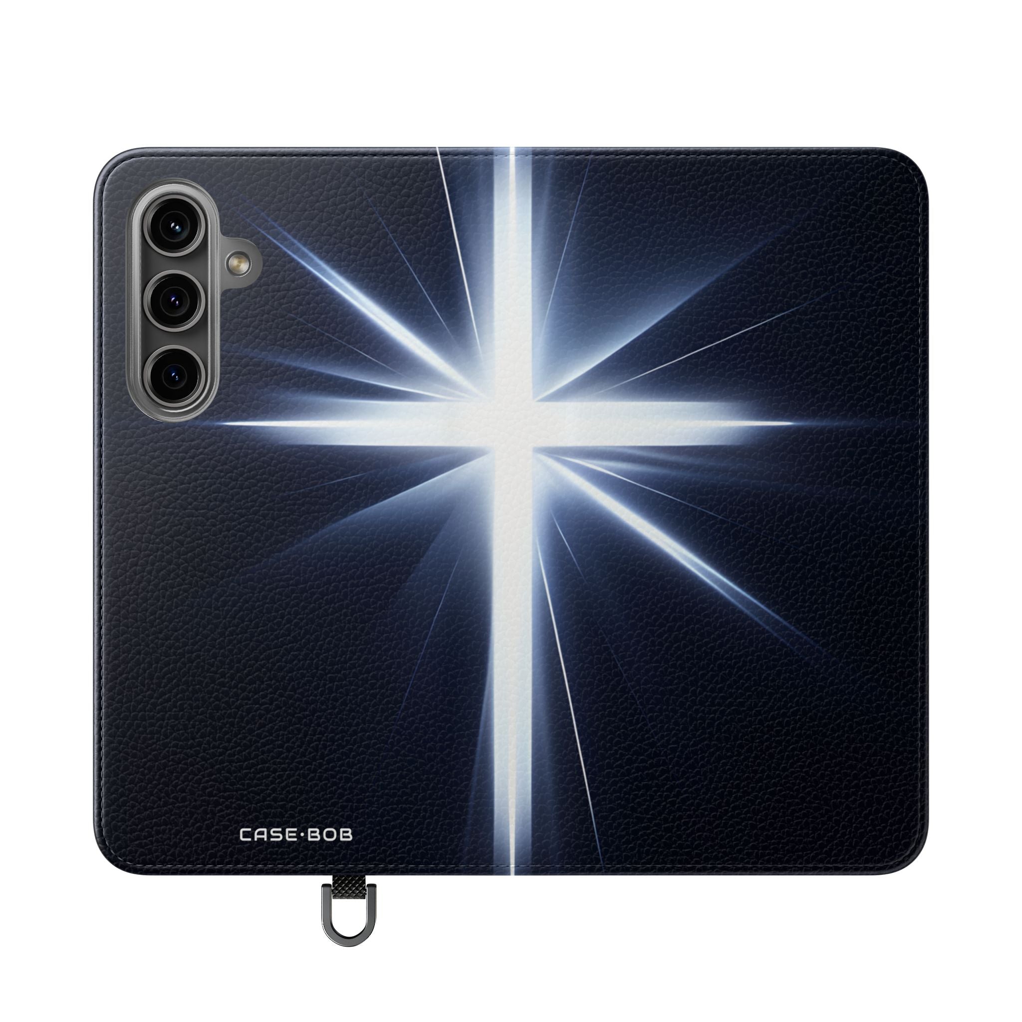 Glowing Crossburst - Samsung S24 Case - Wallet