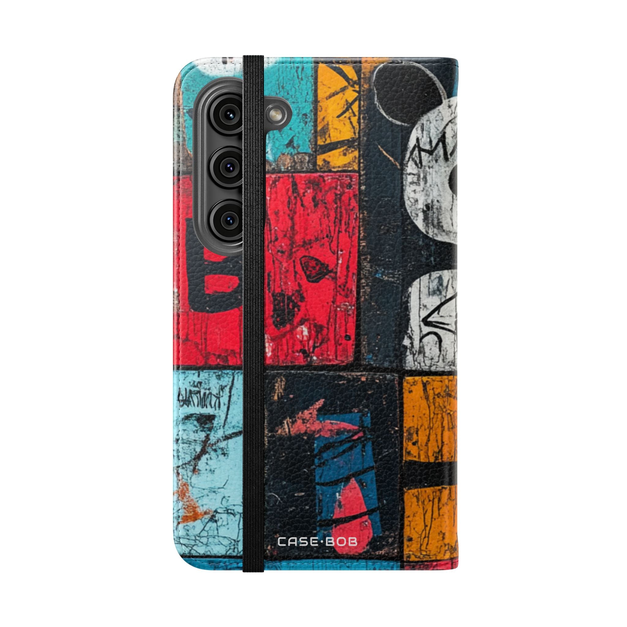 White Orb Graffiti - Samsung S23 Case - Wallet