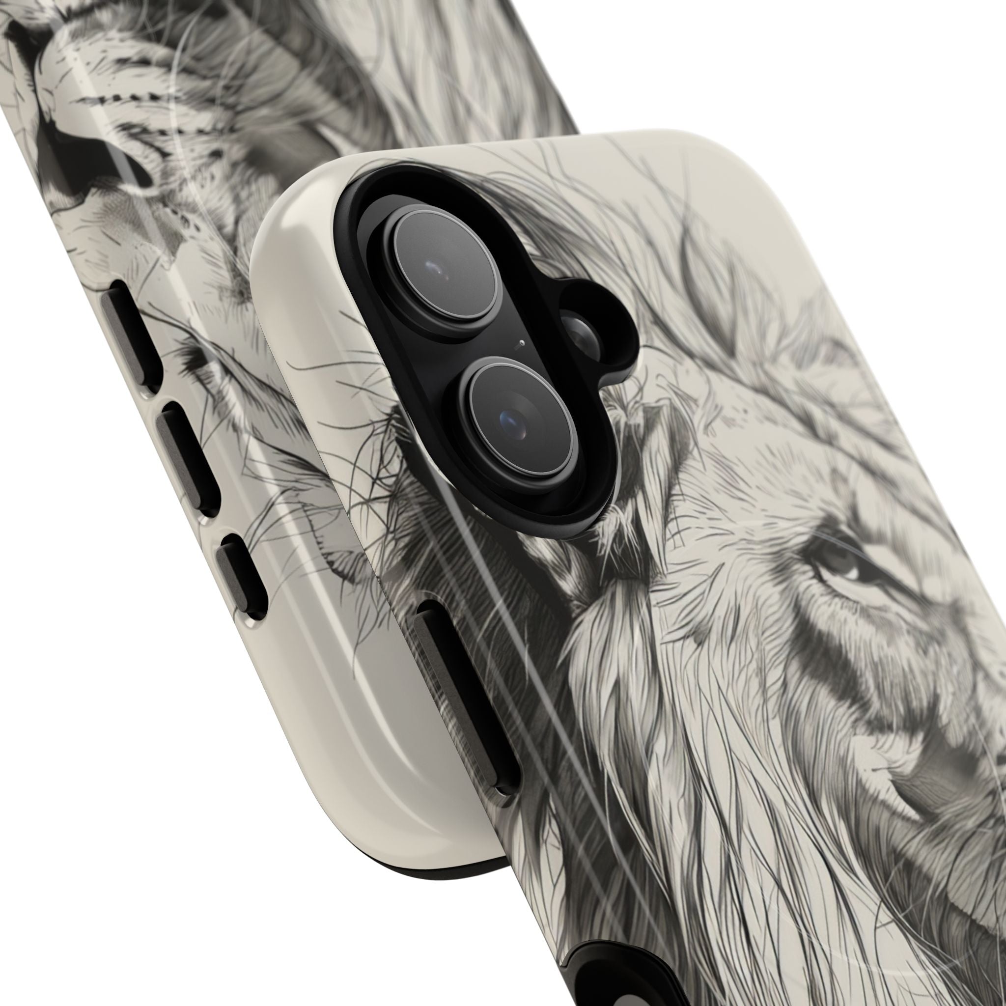 Lion Flow iPhone 17 Case - Tough+ - CASE•BOB