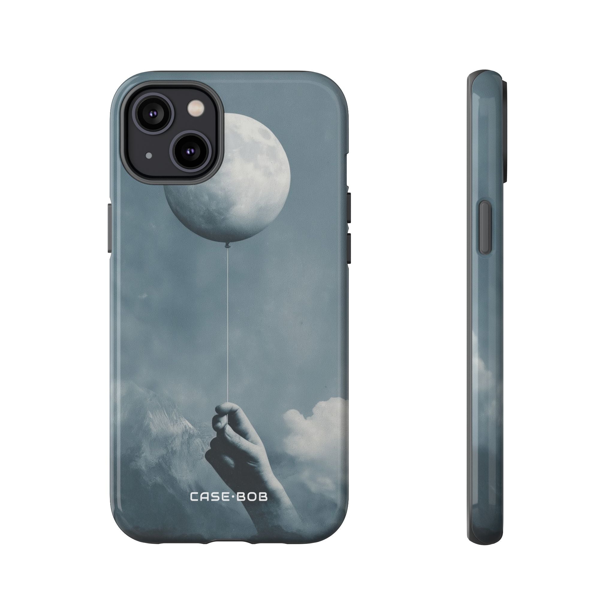 Moon Balloon iPhone 14 Plus Case - Tough
