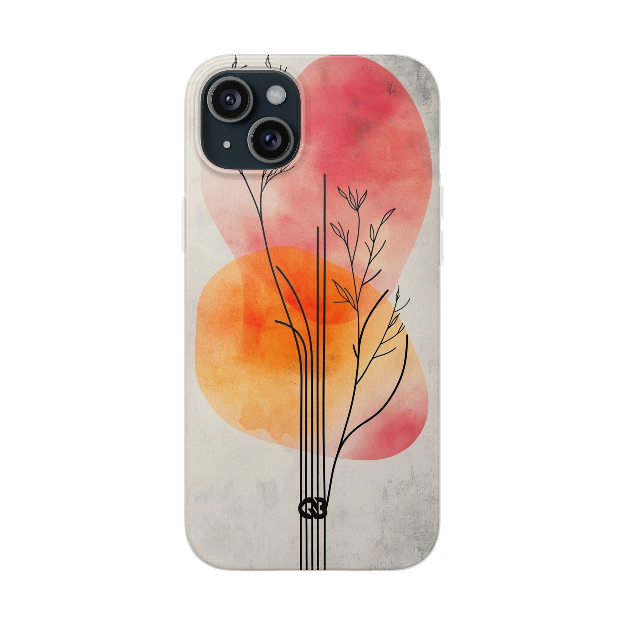 Crimson Bloom Lineage · Soft Phone Case for iPhone
