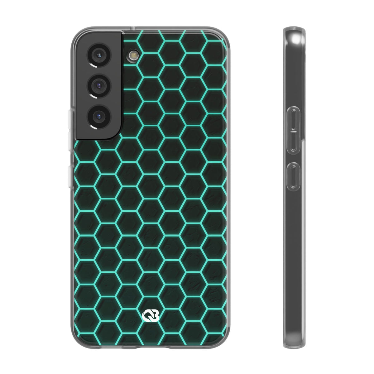 Neon Hex Spectrum · Lite Phone Case for Samsung · Teal