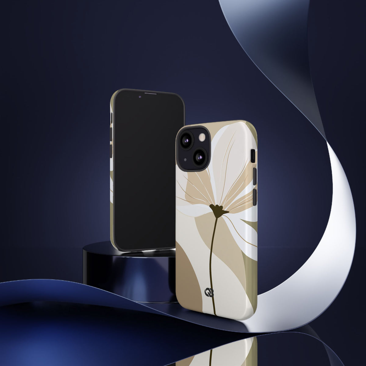 Soft Petal Bloom · Tough Phone Case for iPhone · Beige