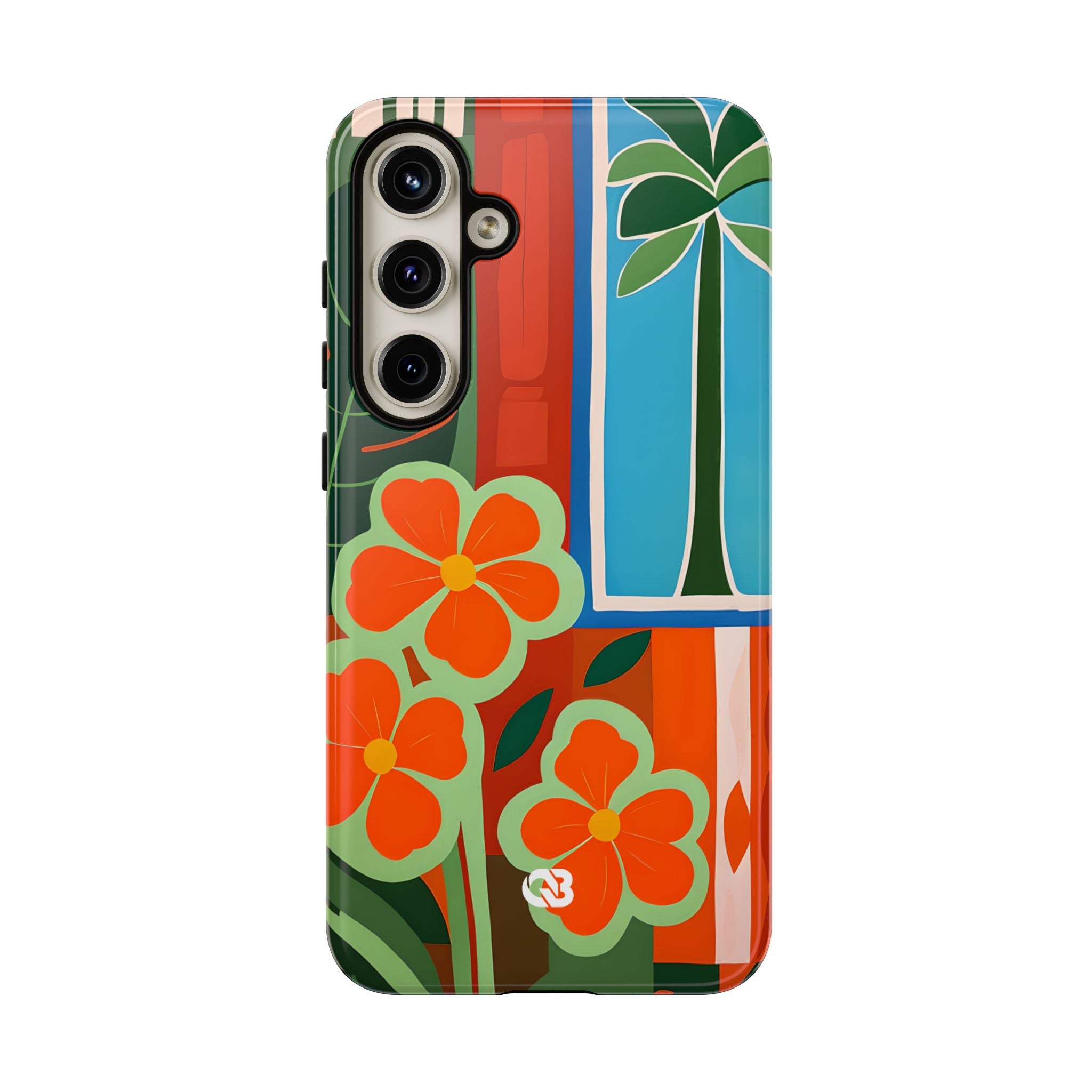 Vivid Jungle Collage · Tough Coque de téléphone pour Samsung