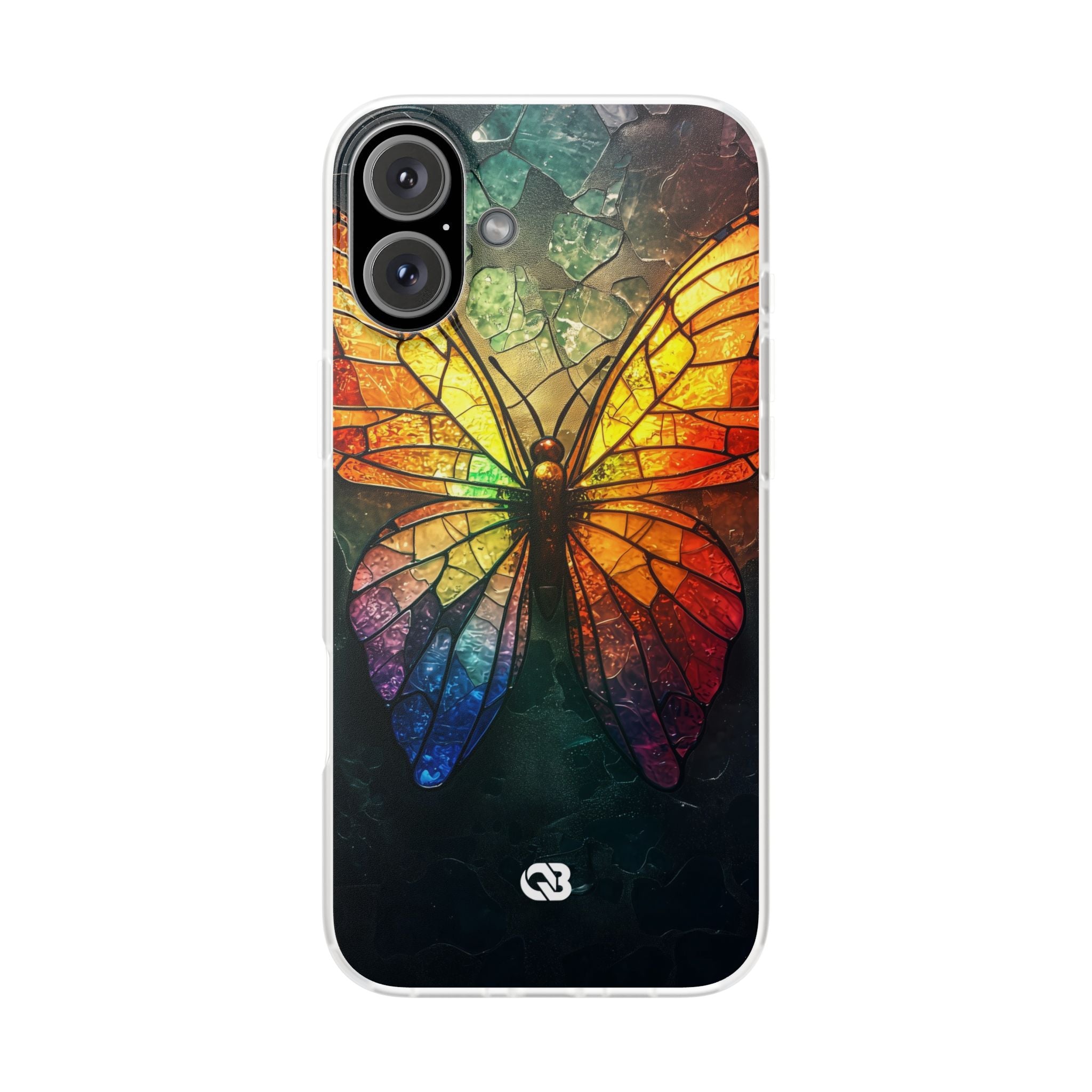 Shattered Prism Butterfly · Soft Phone Case for iPhone