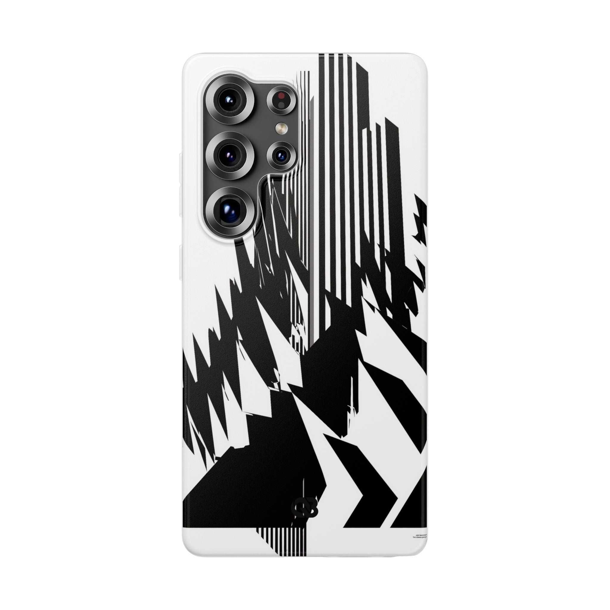 White Lite Phone Case for Samsung - Shattered Vector Spire