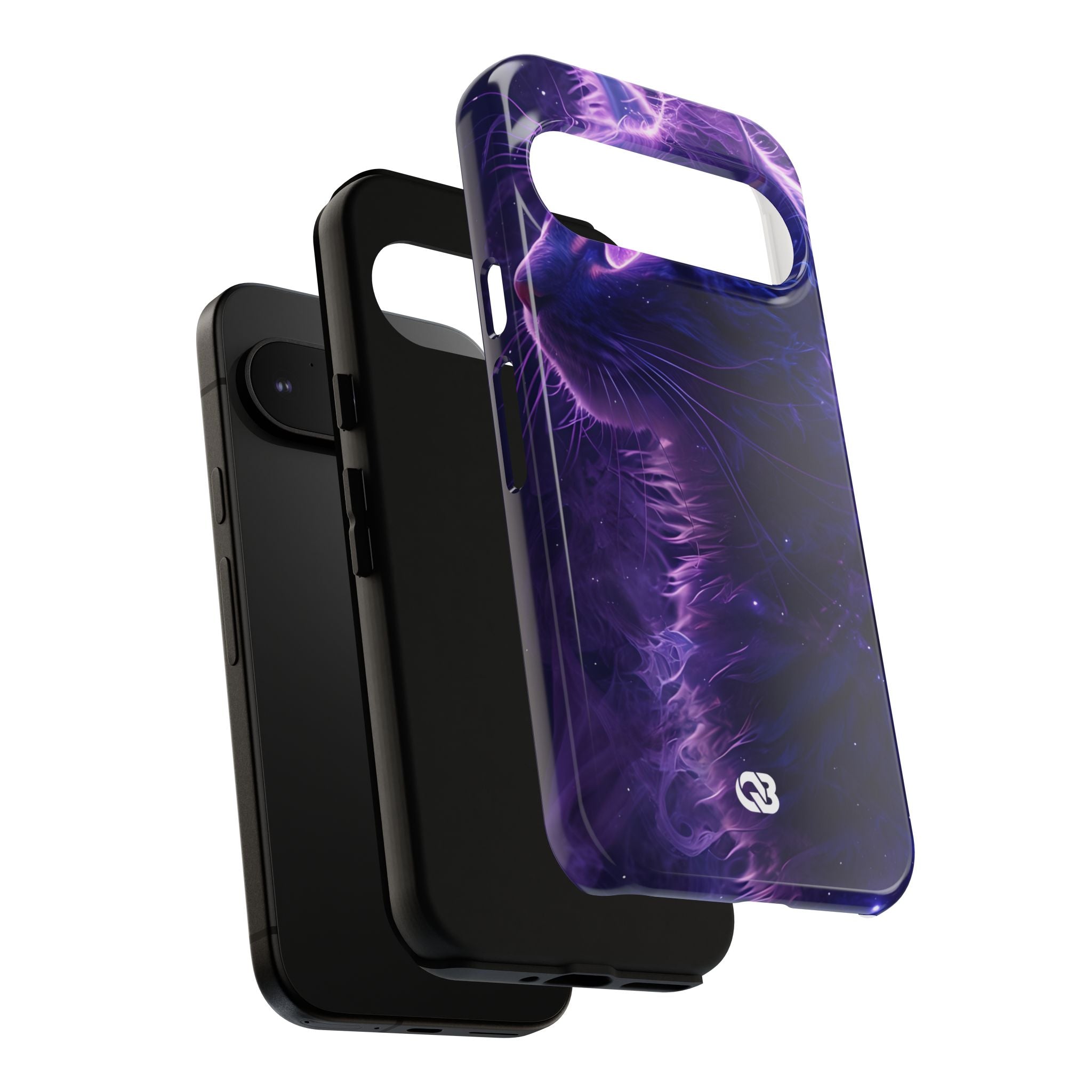 Purple Void Feline · Tough Custodia per Google Pixel