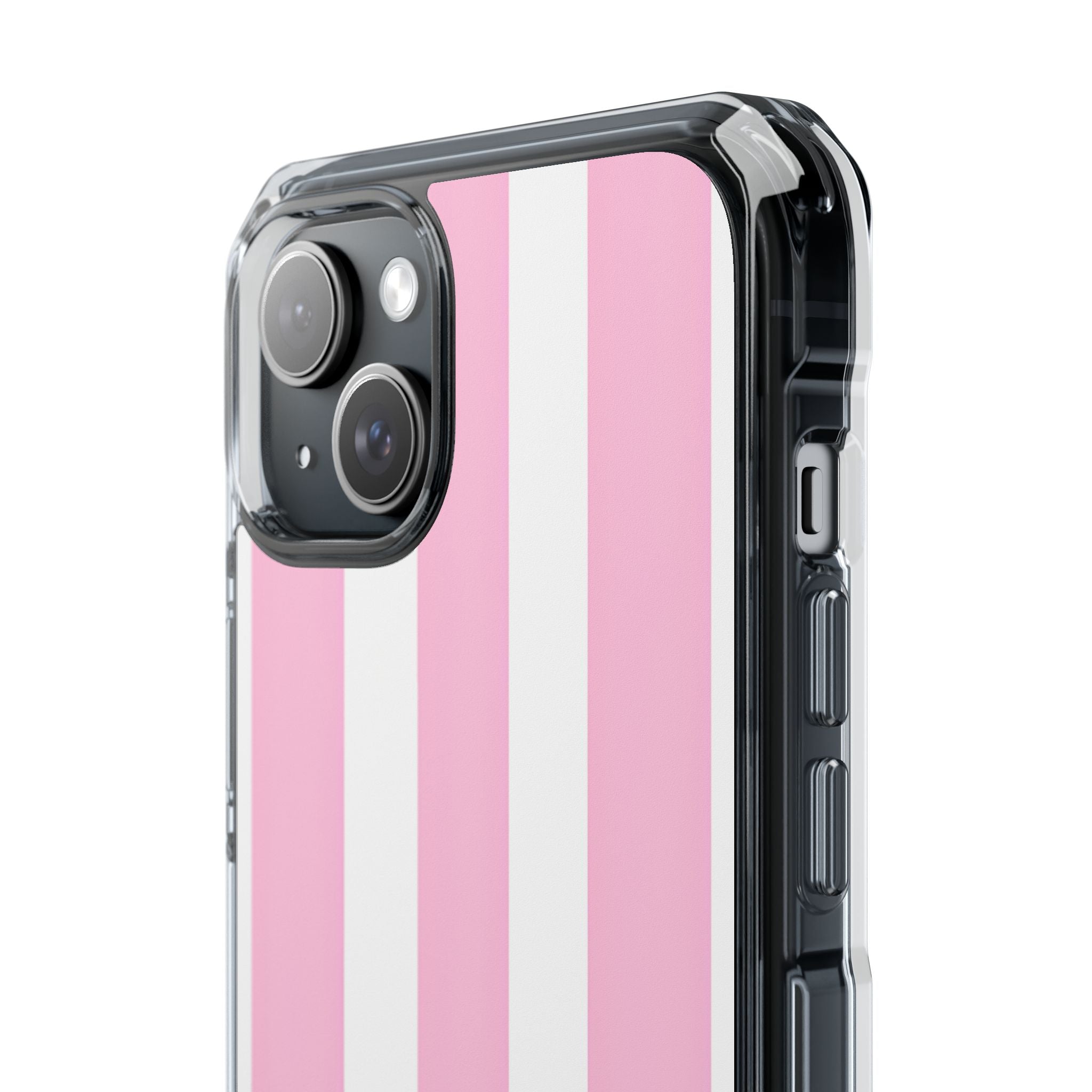 Soft Pink Stripe · Impact Custodia per iPhone · Magsafe