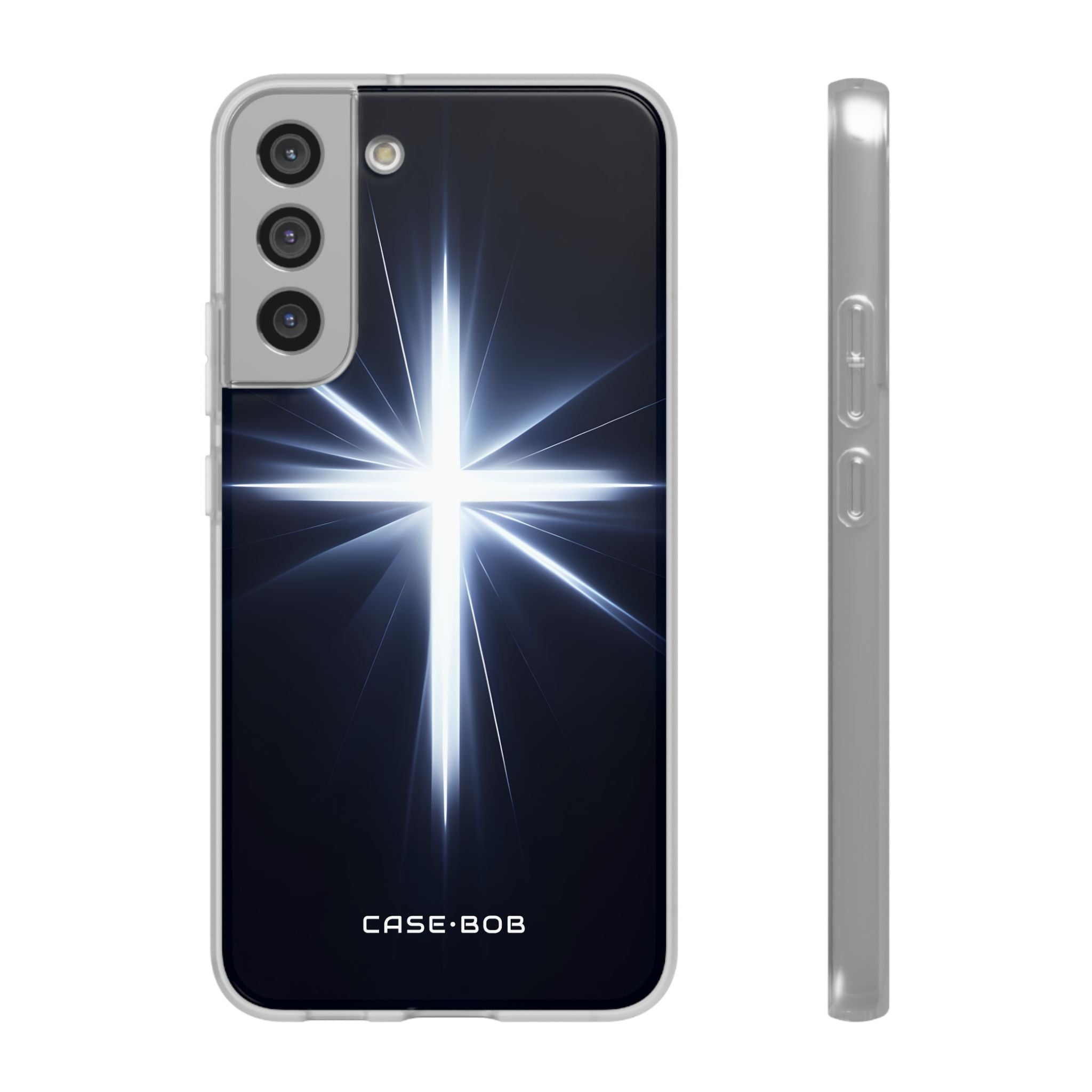 Gloeiende Crossburst Samsung S22 Plus Case - Soft