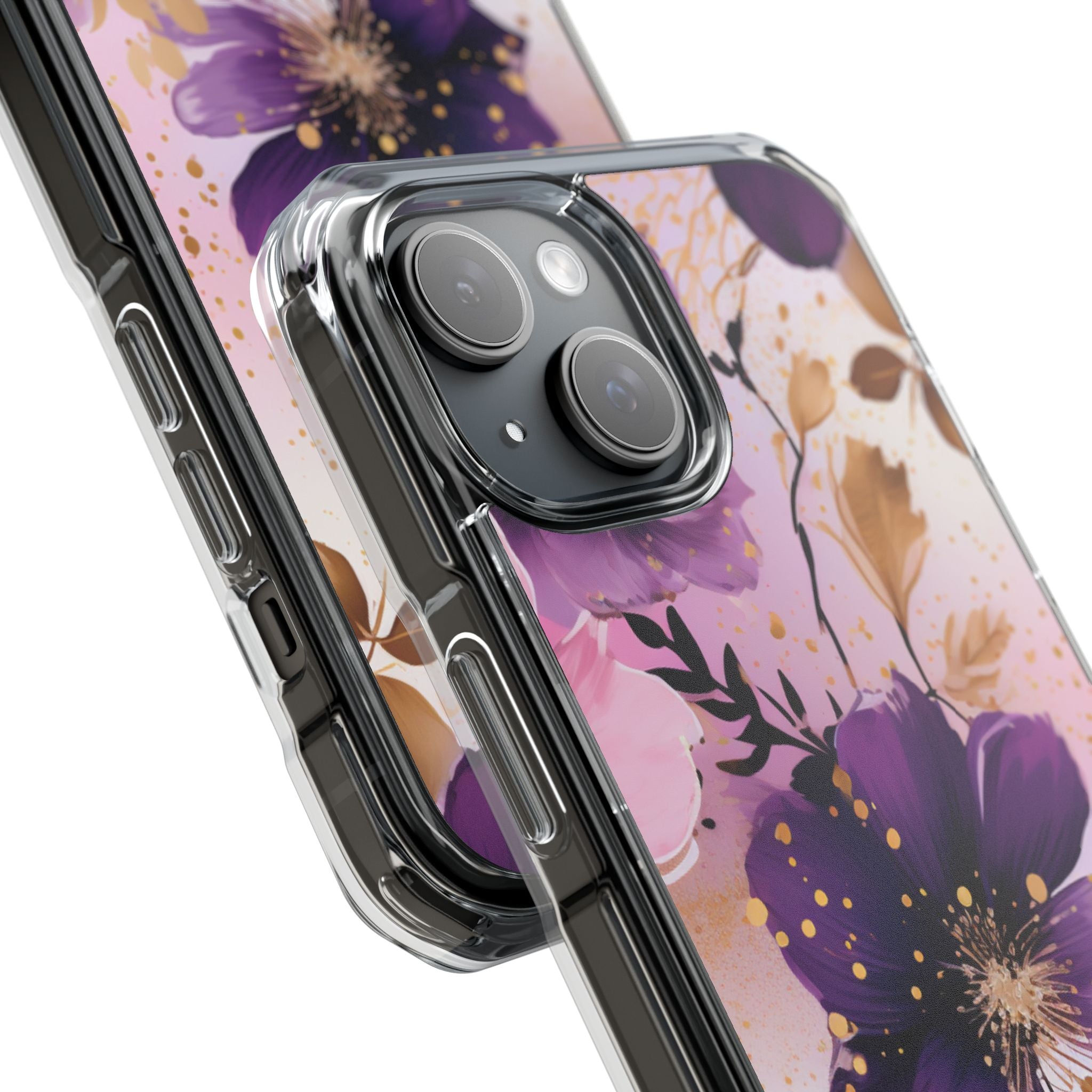 Gilded Violet Bloom · Impact Custodia per iPhone · Magsafe