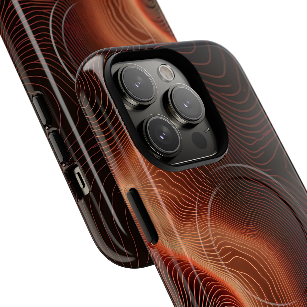 Caldera Ridge · Tough 2.0 Magnetic Phone Case for iPhone · Orange