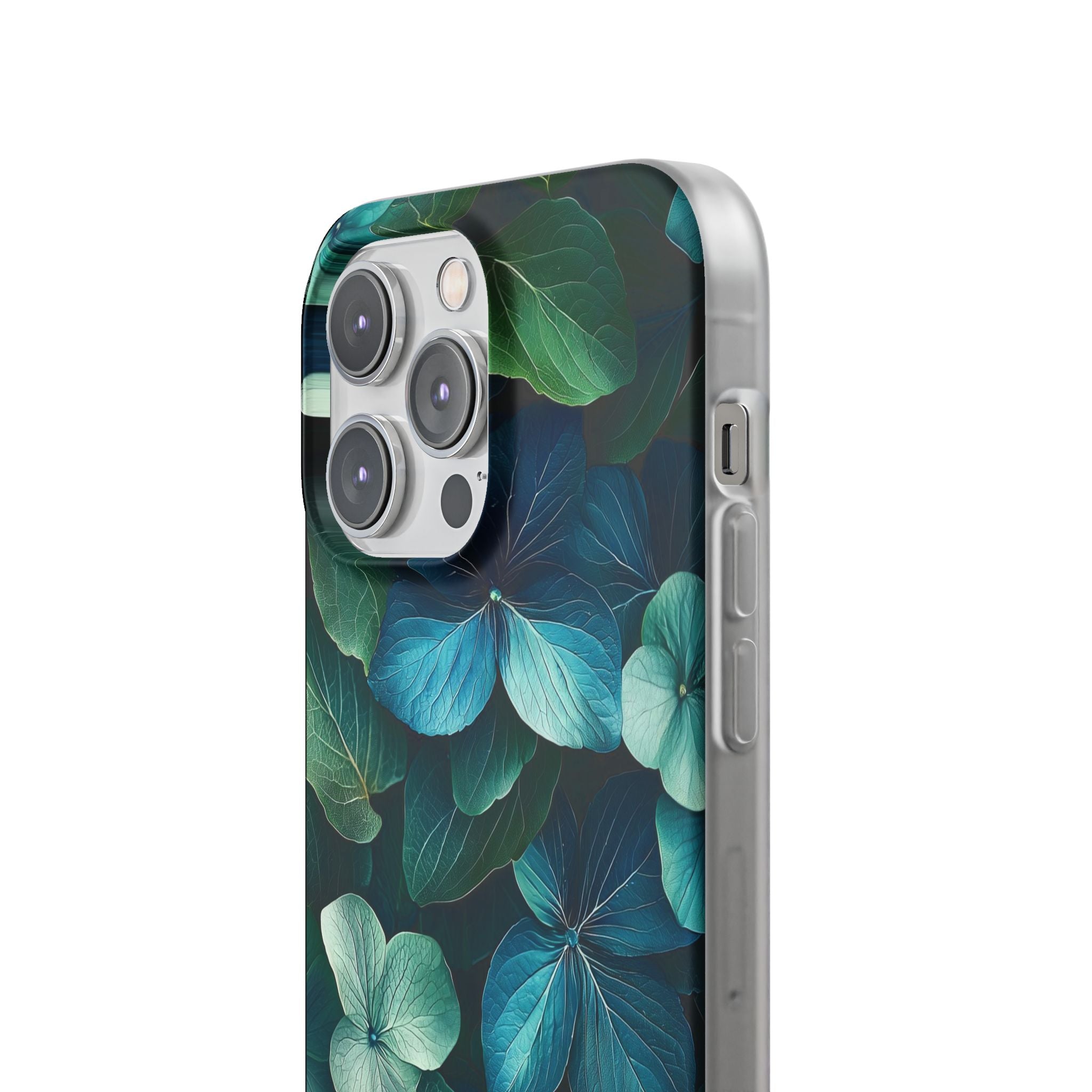 Persikka Kukkalaakso iPhone 14 Pro Max -pehmeä suojakotelo