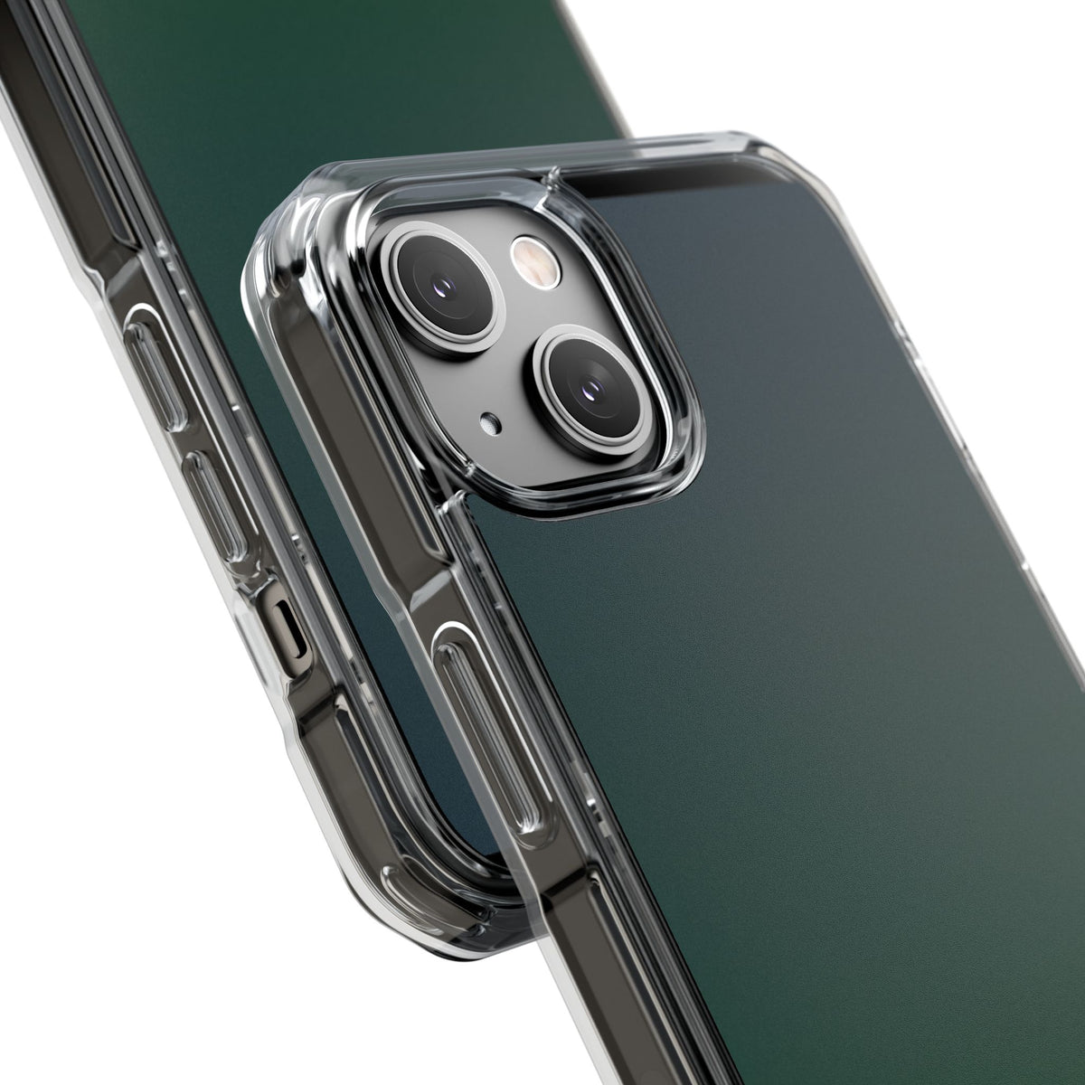 Deep Forest Nocturne · Clear Impact Magnetic Phone Case for iPhone · Green
