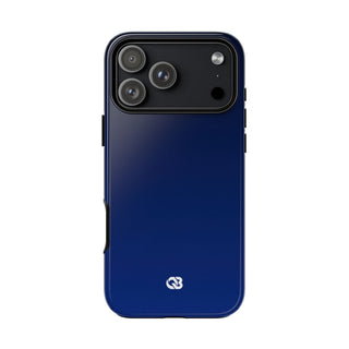 Midnight Cobalt Gradient · Tough Phone Case for iPhone · Blue