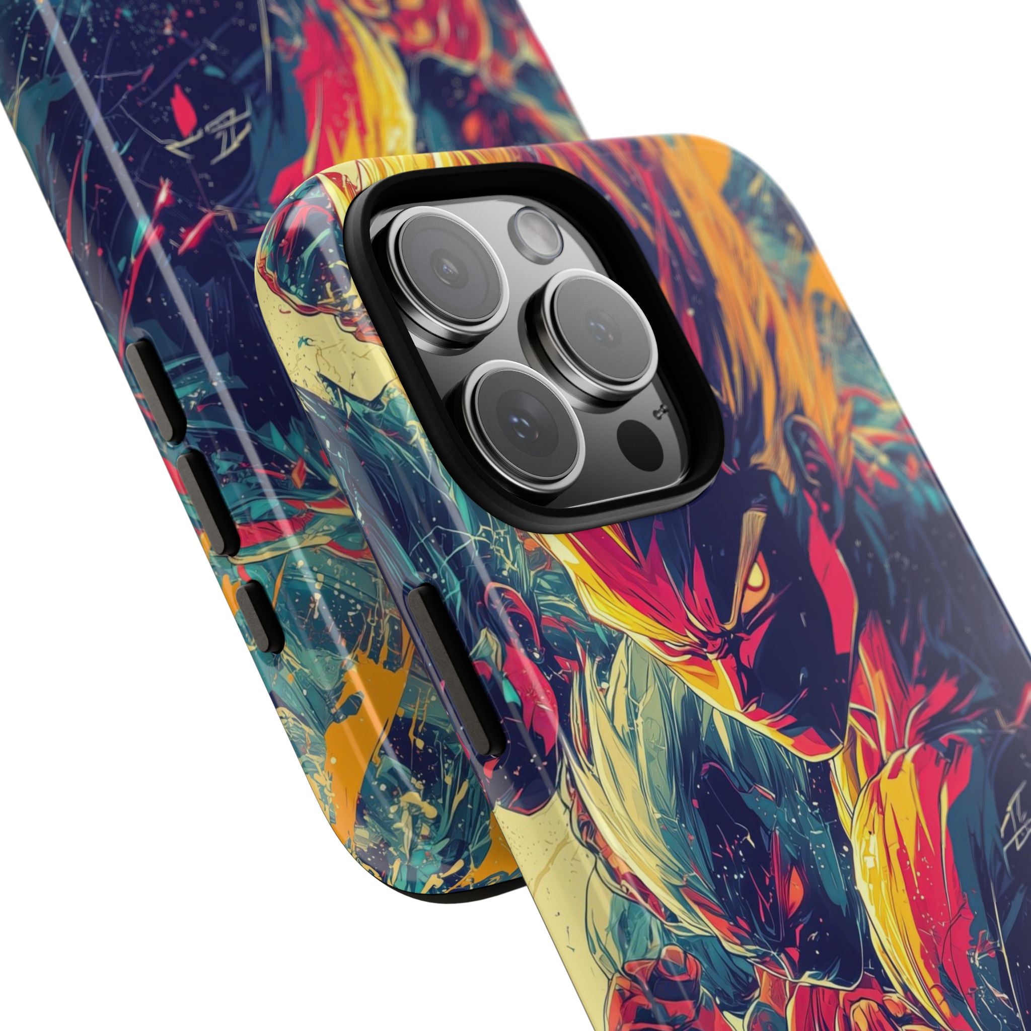 Yellow Fury iPhone 16 Pro Max Skal - Tough