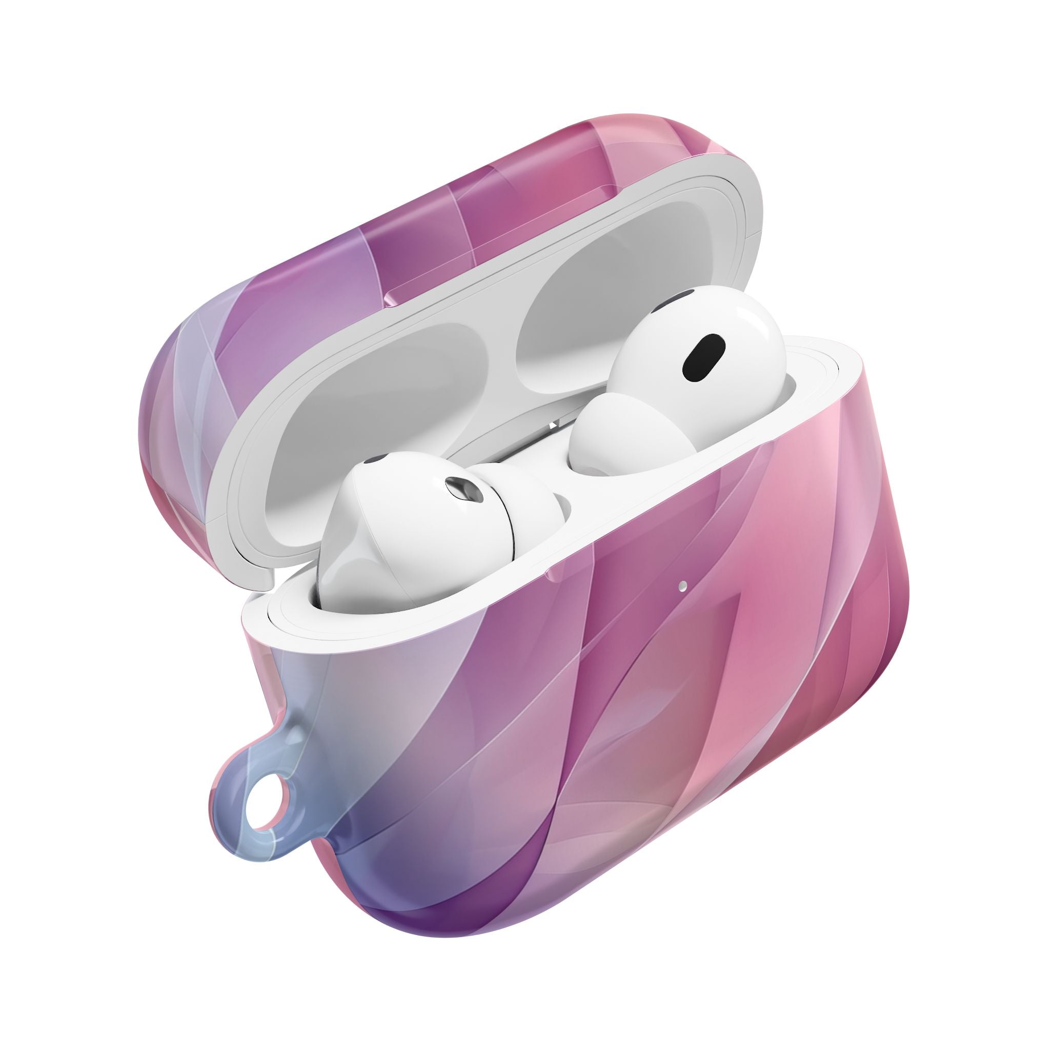 Pink Leafwave - AirPods Case