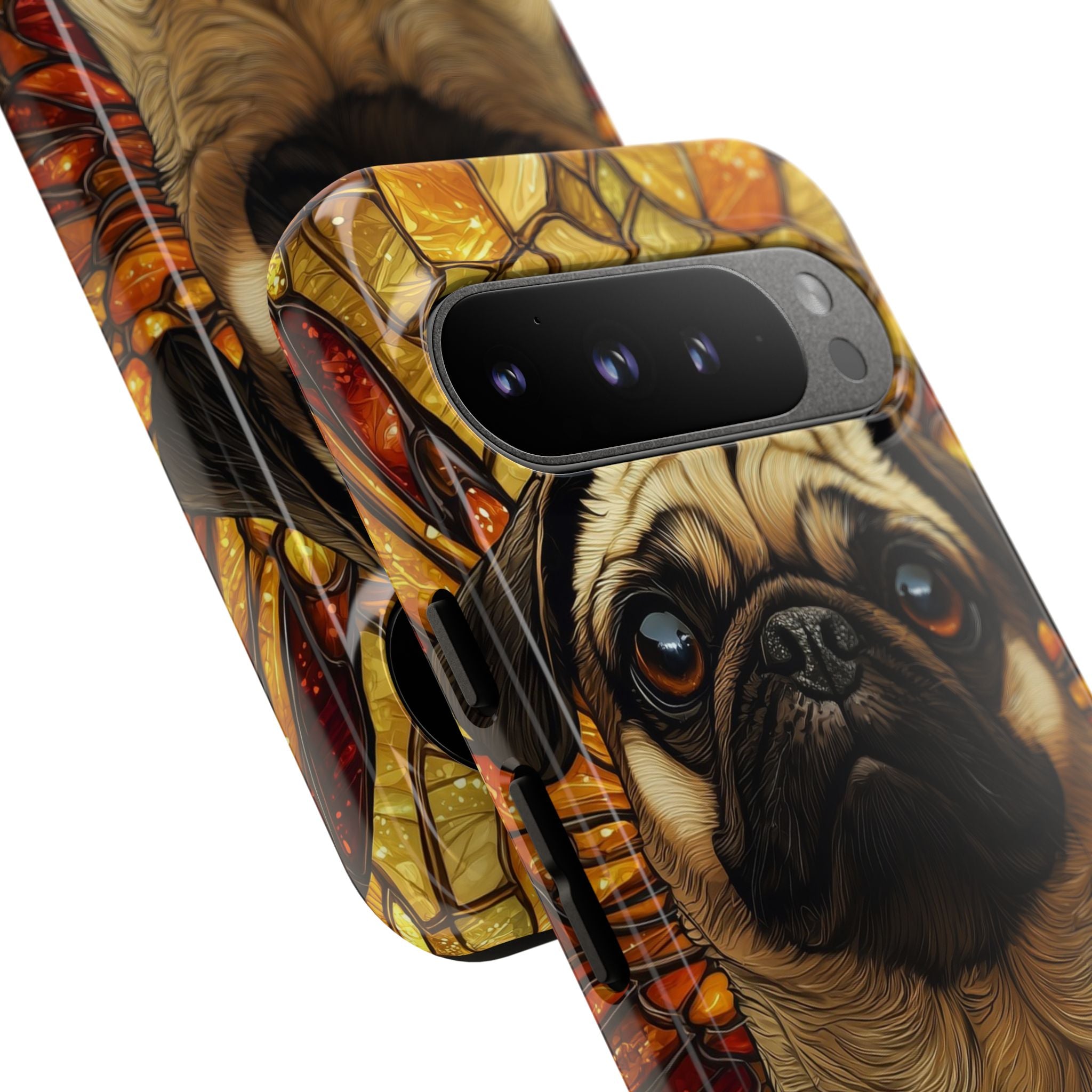 Amber Pug Divinity · Tough Phone Case for Google Pixel