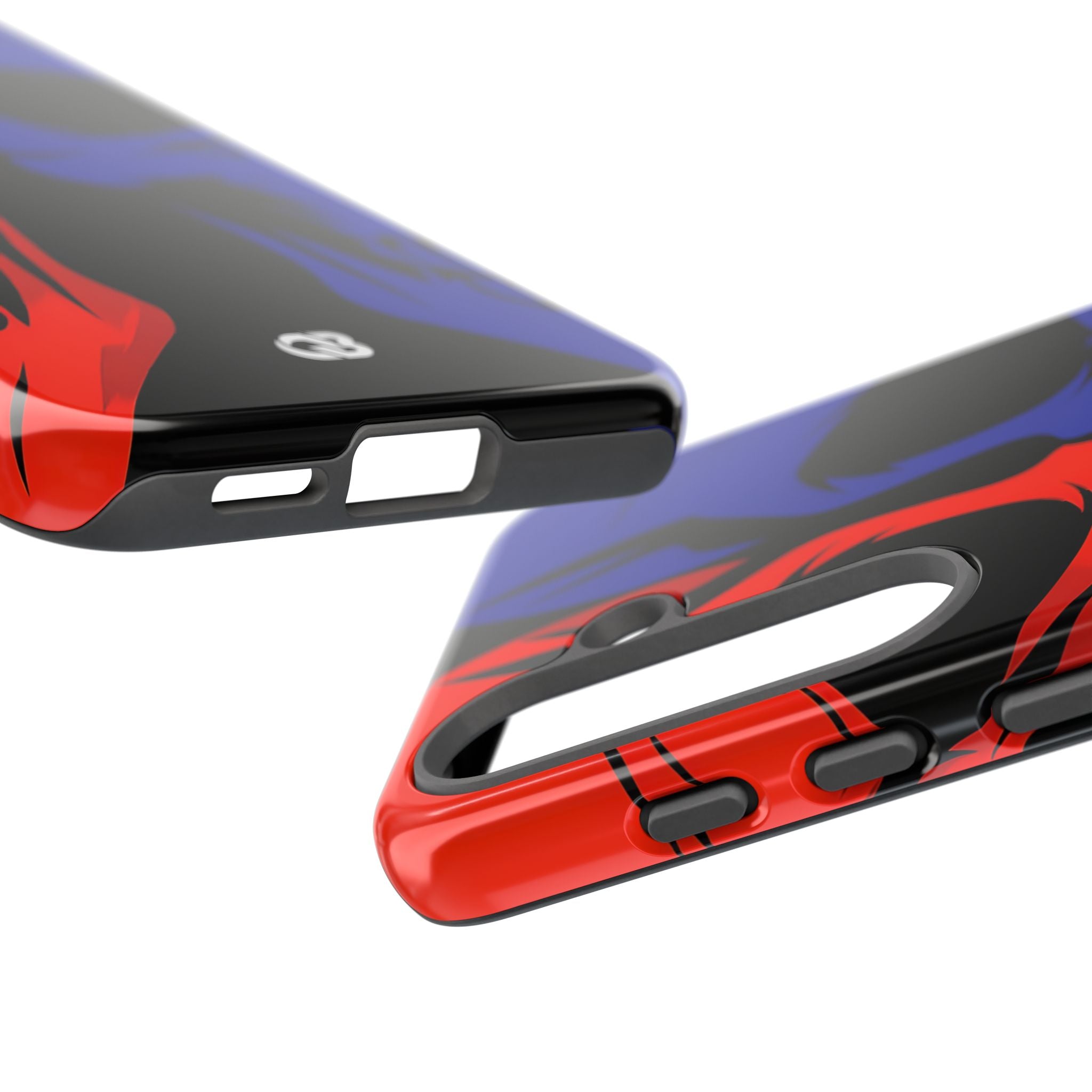 Crimson Cobalt Skulls · Tough Phone Case Samsungille