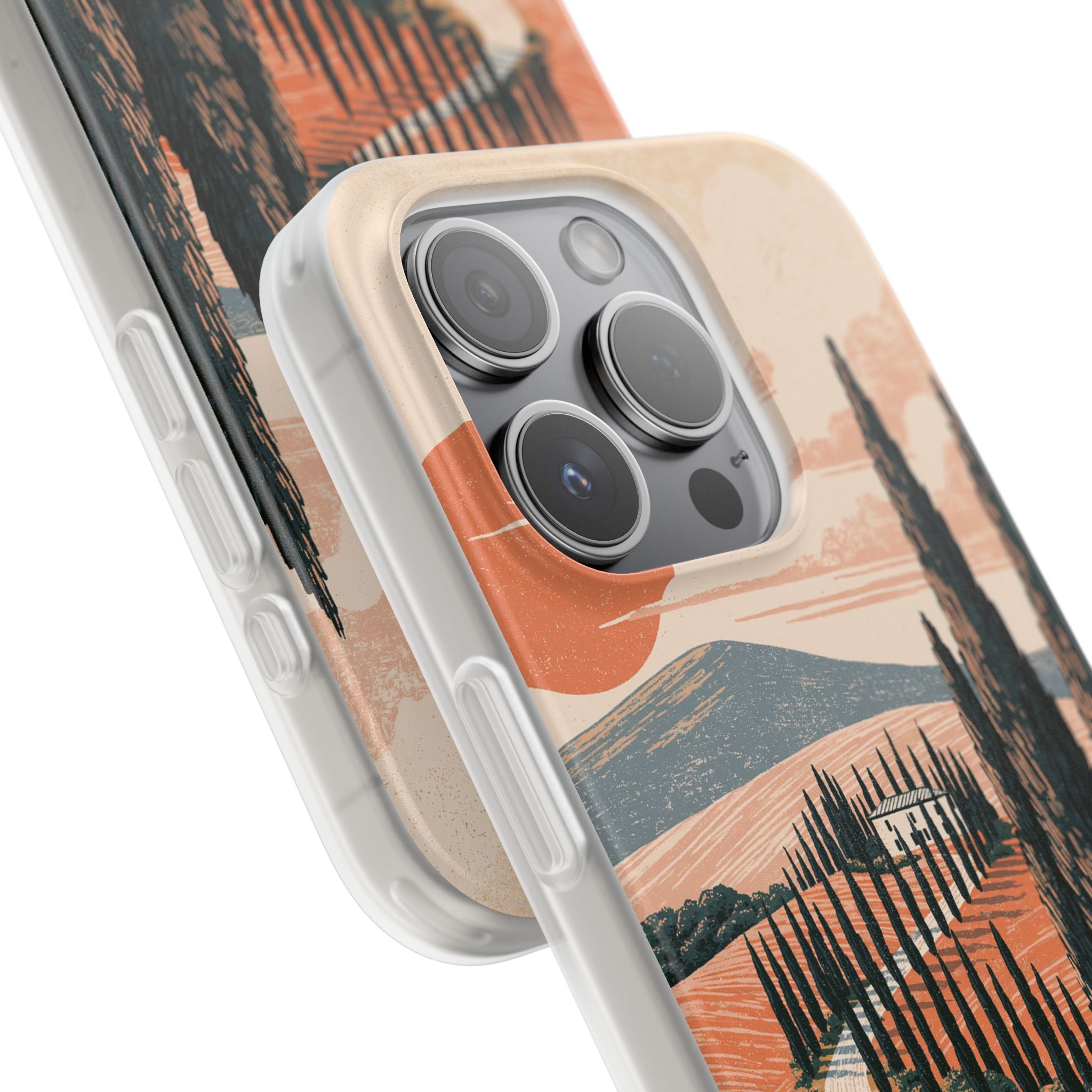 Orange Lite Phone Case for iPhone - Terracotta Ridge Trail