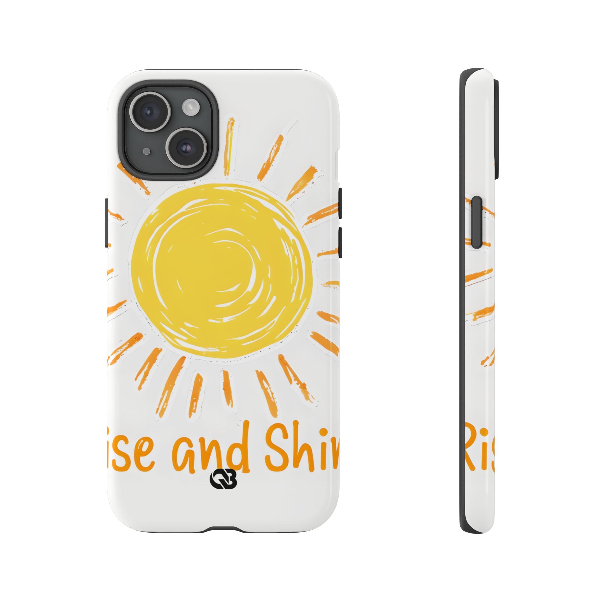 Amber Solar Glow · Tough Phone Case for iPhone