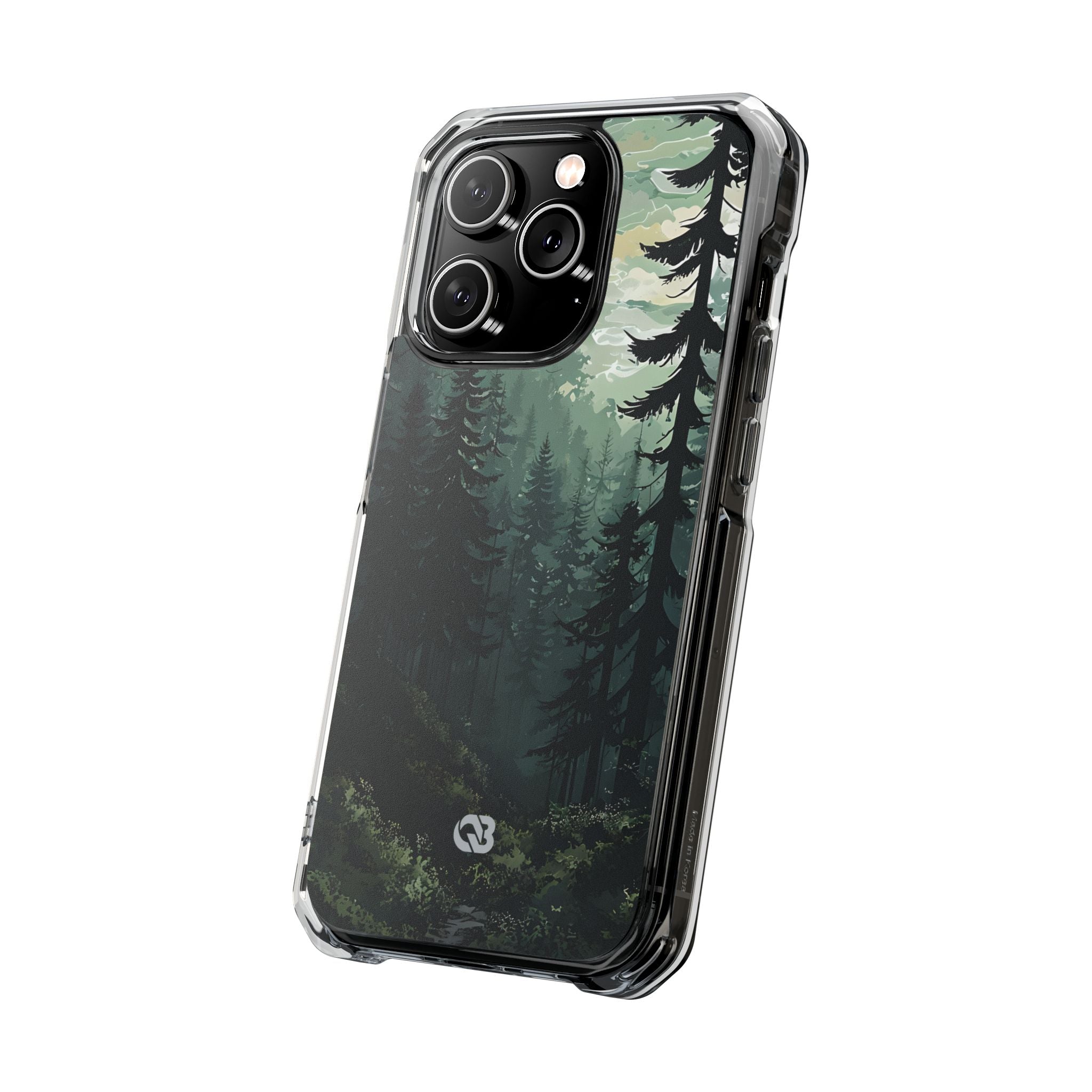 Misty Pine Shadow · Impact Phone Case for iPhone · Magsafe