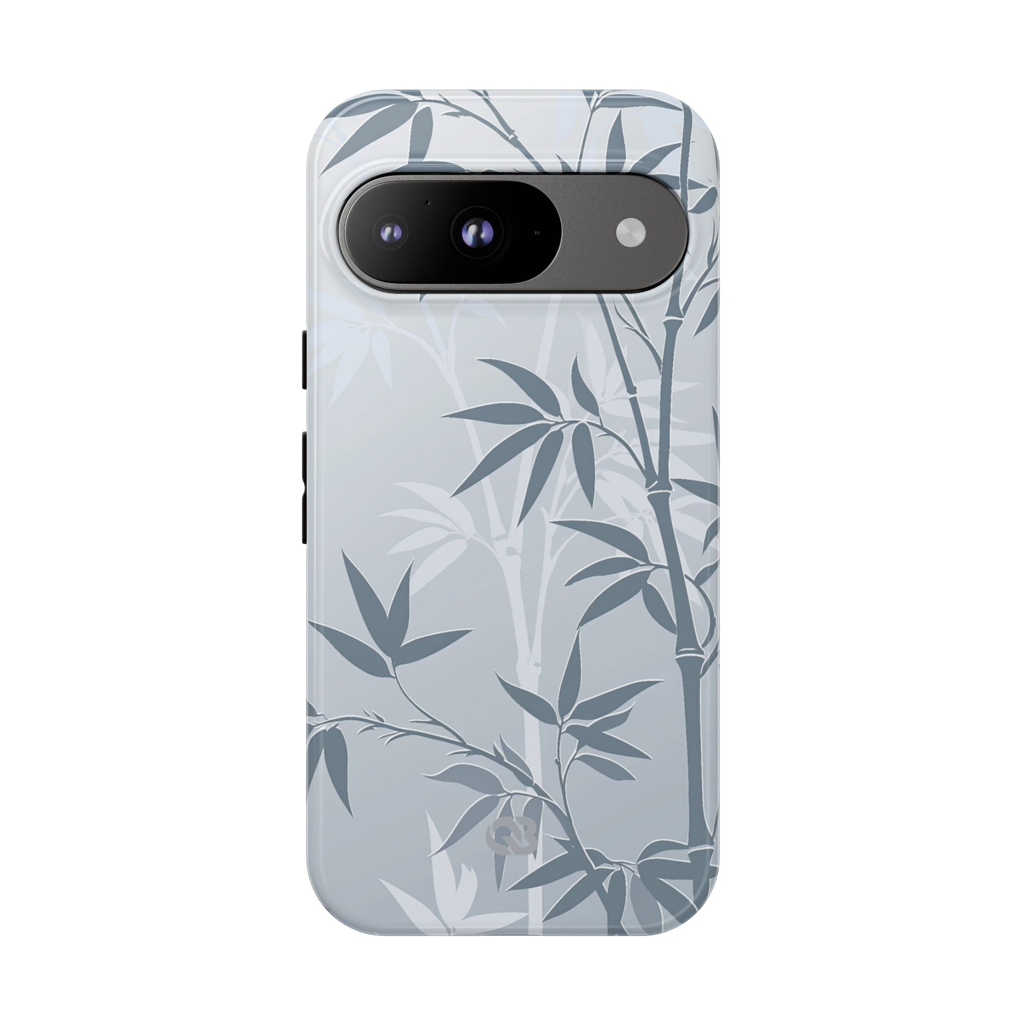 Blue Tough Phone Case for Google Pixel - Slate Bamboo Shadow