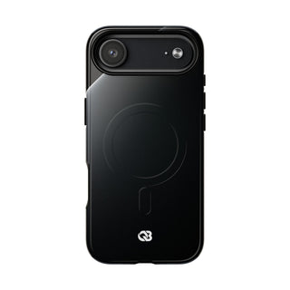 Black Tough 2.0 Magsafe Phone Case for iPhone - Obsidian Lunar Arch