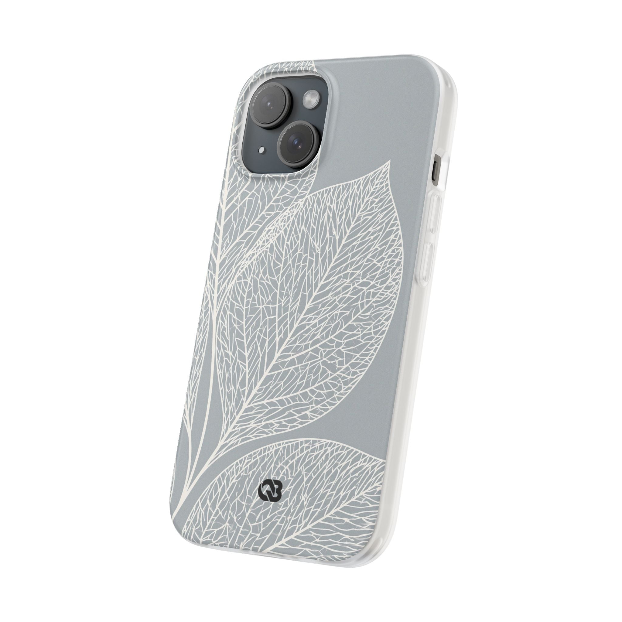 Grey Lite Phone Case for iPhone - Frosted Ash Veins