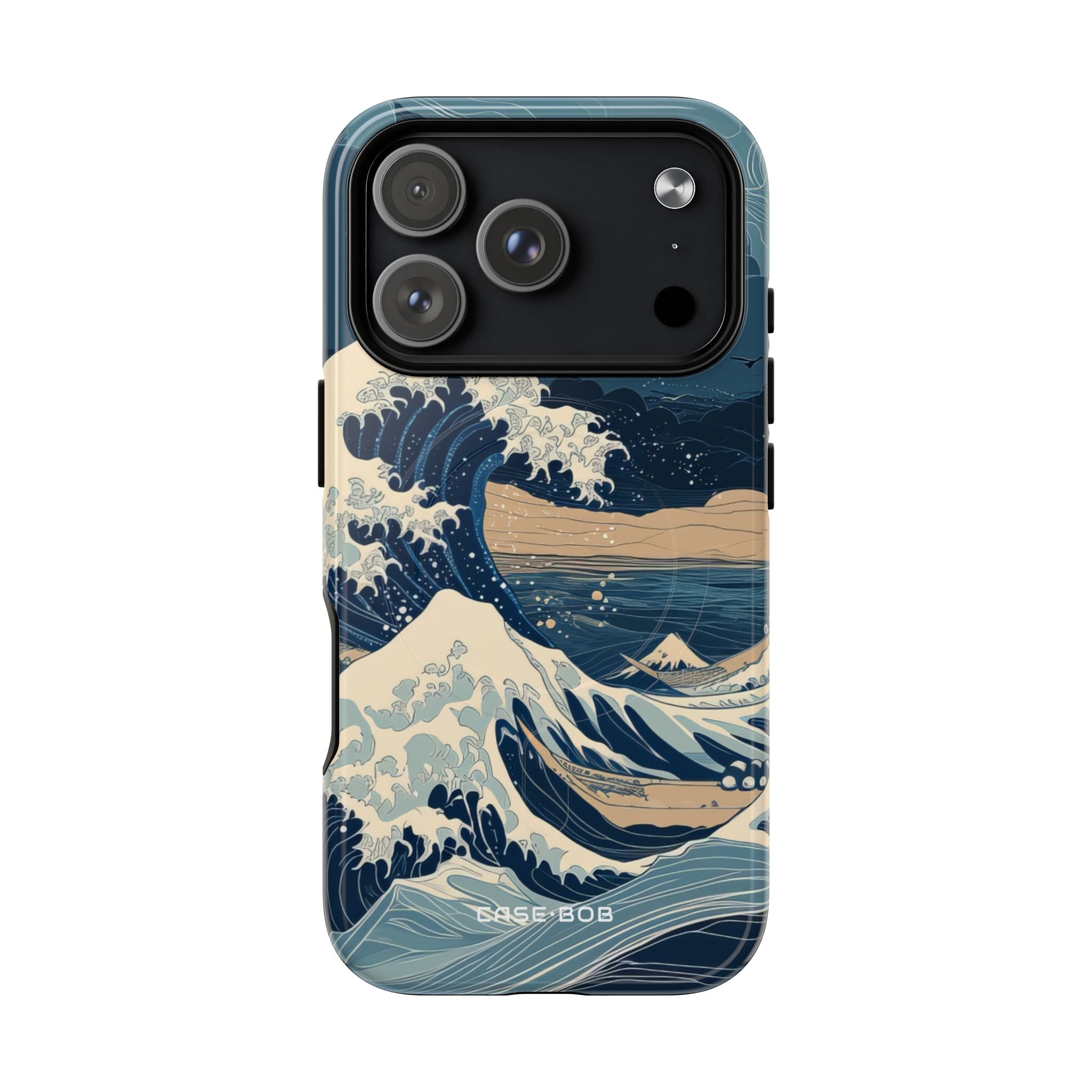 Cresting Blue Wave iPhone 17 Pro Case - Tough+ - CASE•BOB