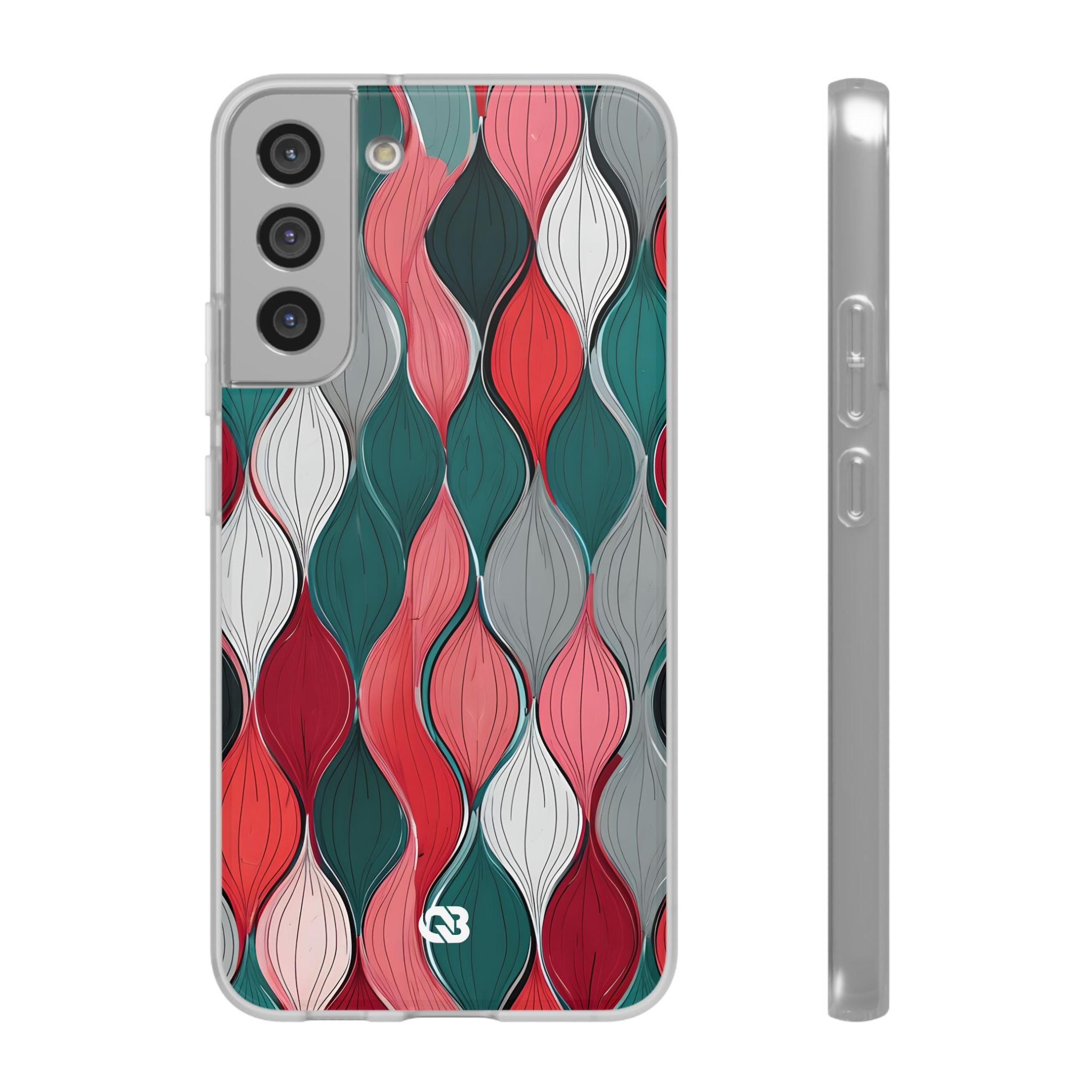 Slate Rose Ripple · Soft Phone Case for Samsung