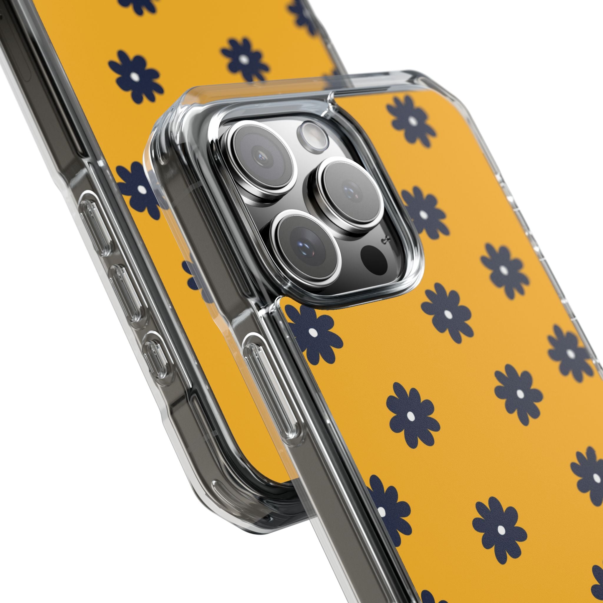 Navy Daisy Mustard · Impact Phone Case for iPhone · Magsafe