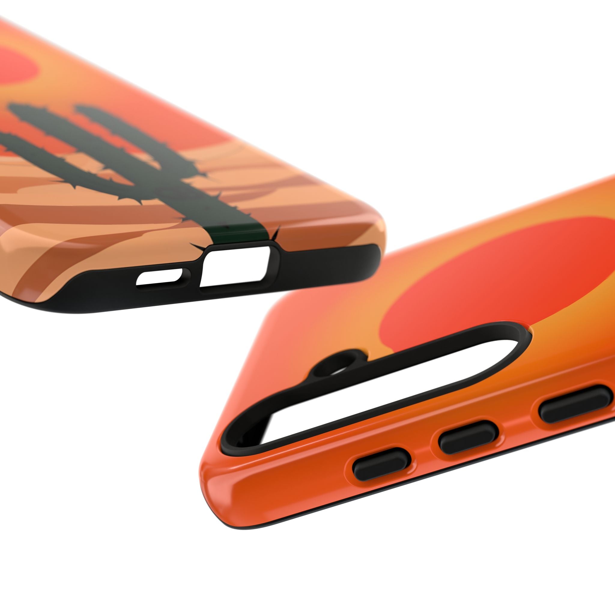 Scorched Saguaro Sunset · Tough Phone Case for Samsung