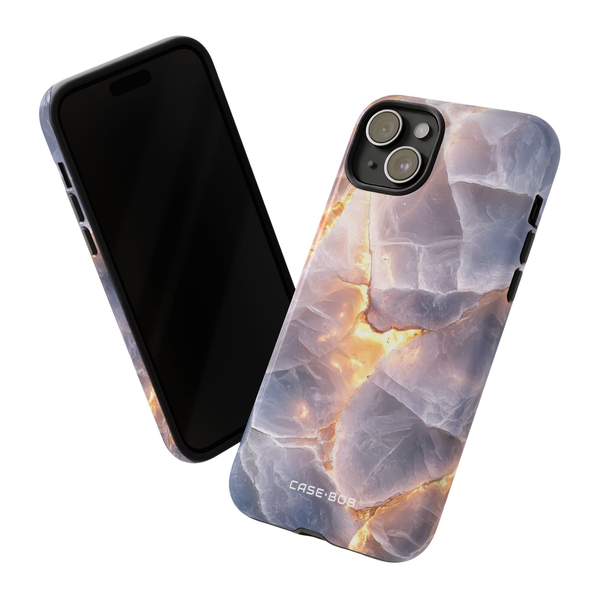 Crystal Veins iPhone 15 Plus Case - Tough