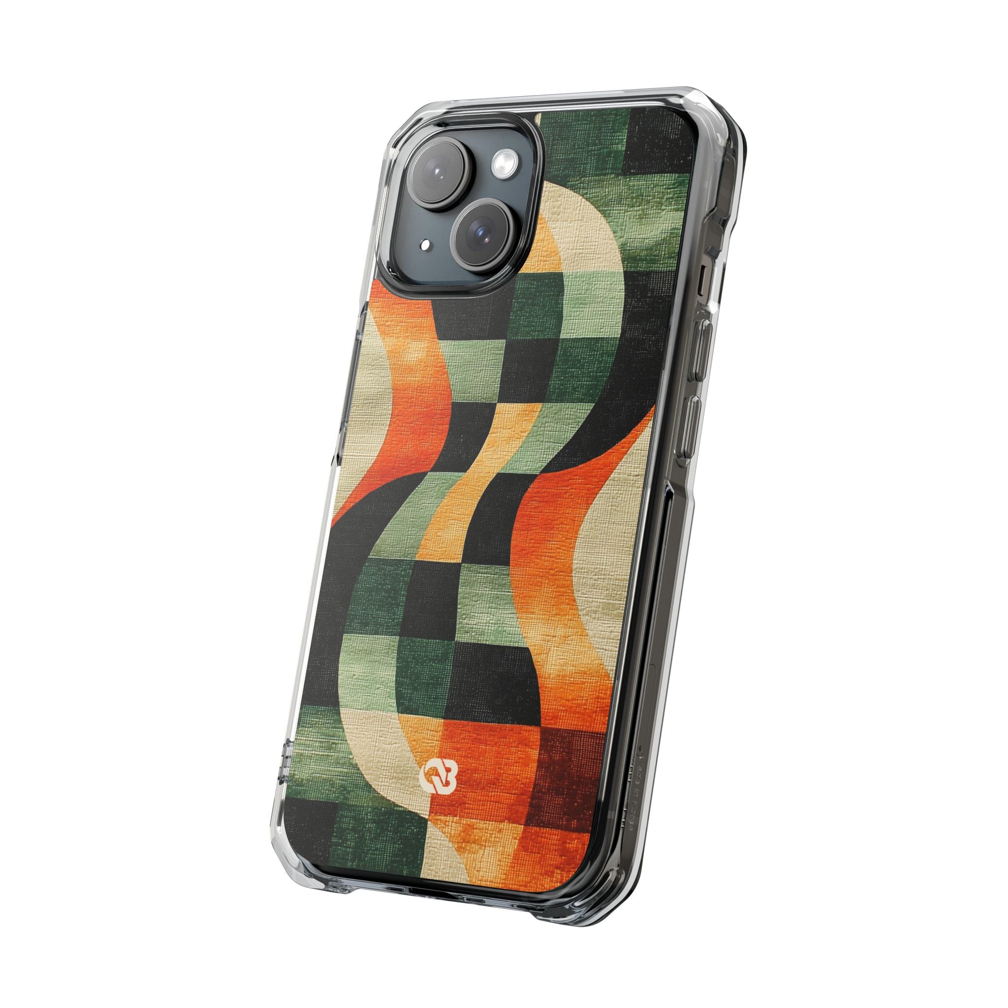 Burnt Orange Curve · Impact Handyhülle für iPhone · Magsafe